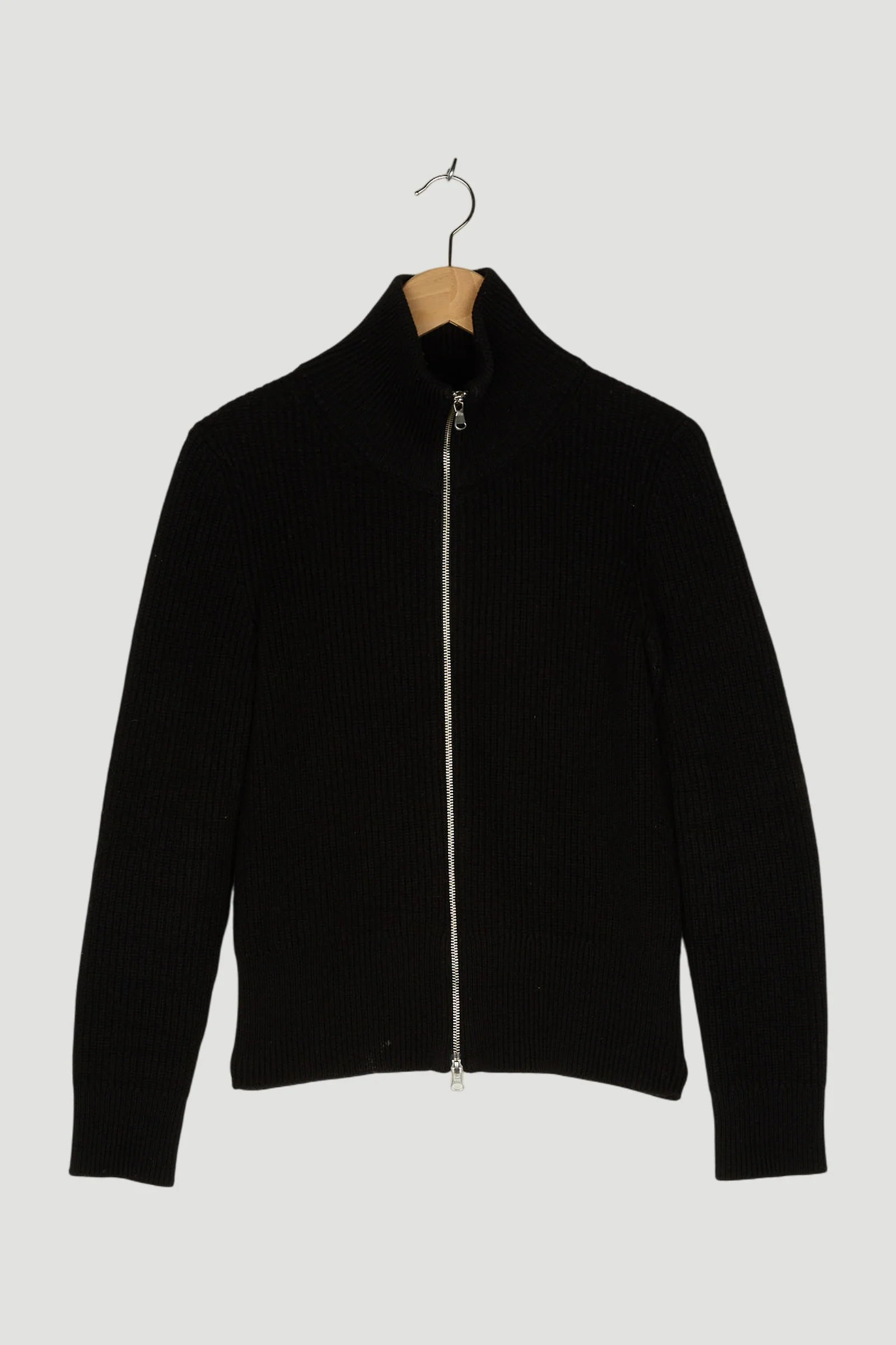 Secondhand Strickjacke aus Bio-Baumwolle und Bio-Schurwolle