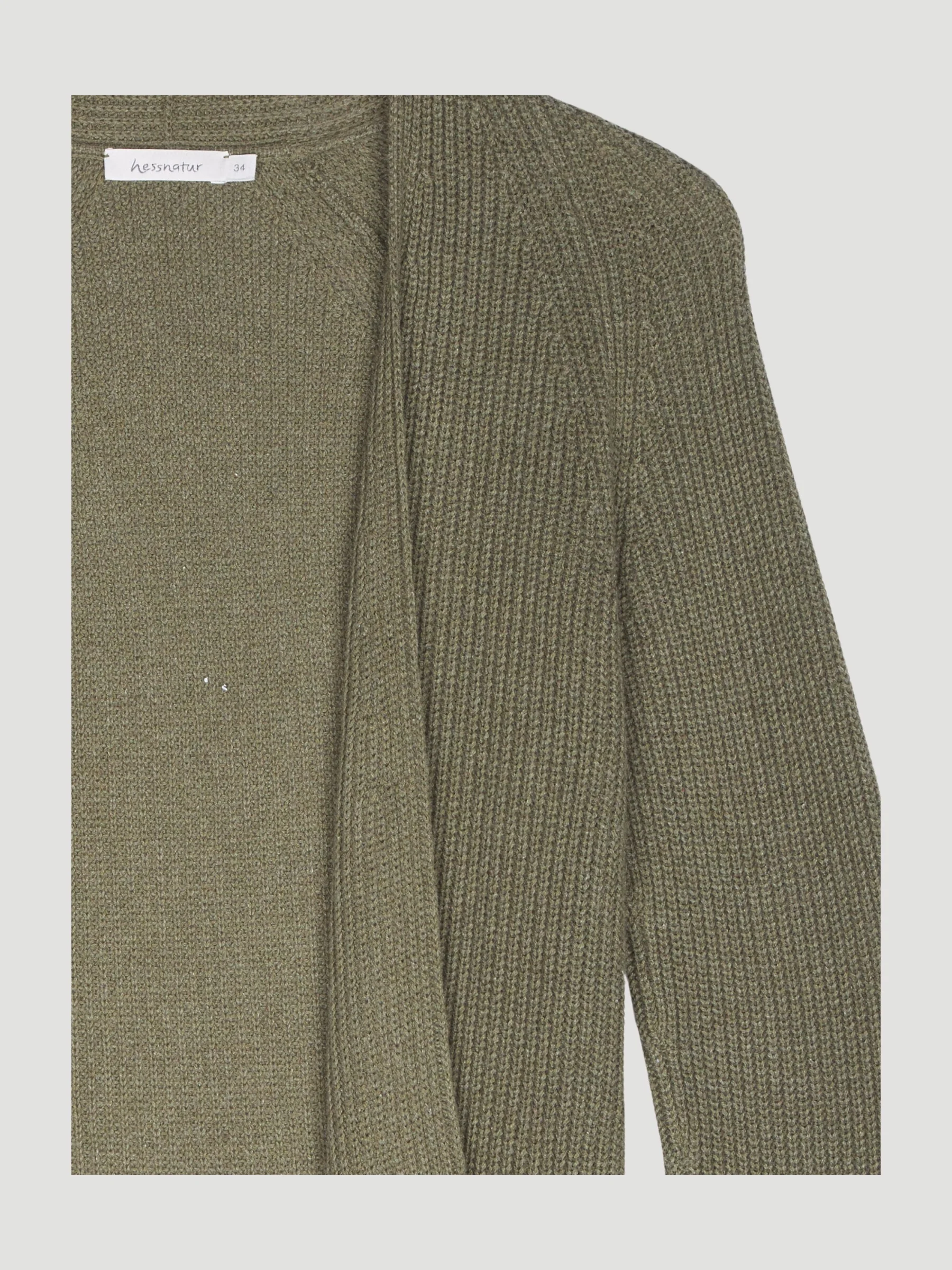 Secondhand Strickjacke aus Bio-Baumwolle und Seide - Image 3