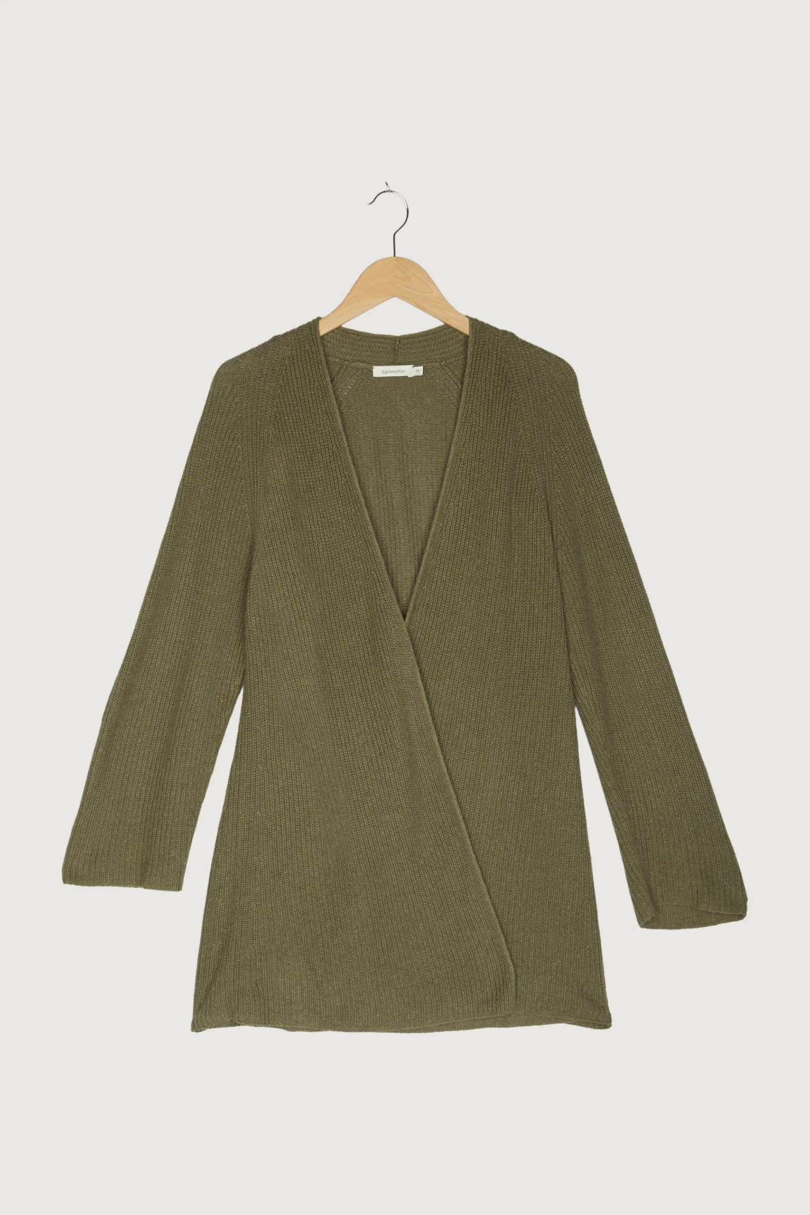 Secondhand Strickjacke aus Bio-Baumwolle und Seide - Image 7