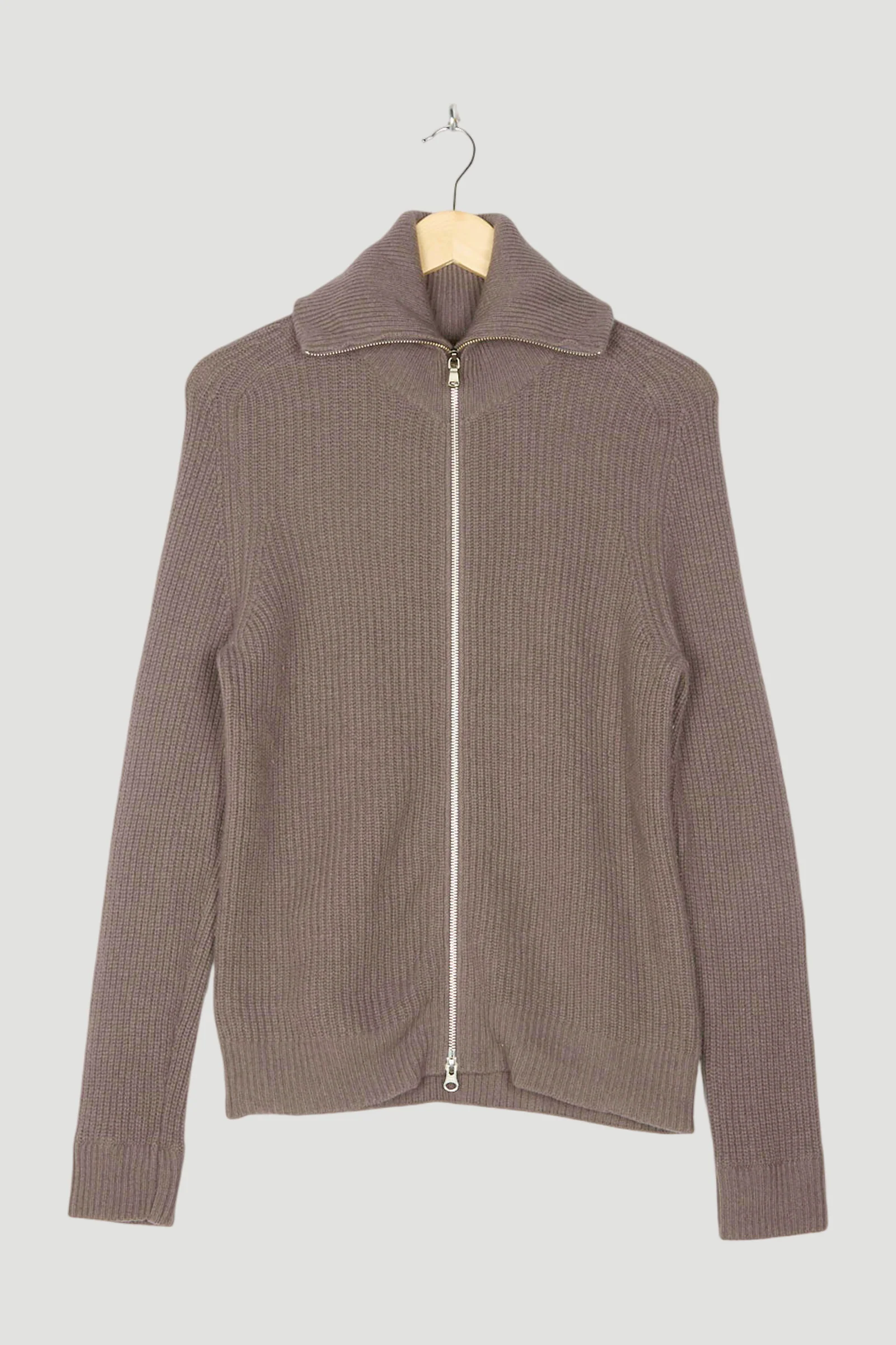 Secondhand Strickjacke aus Bio-Merinowolle mit Kaschmir