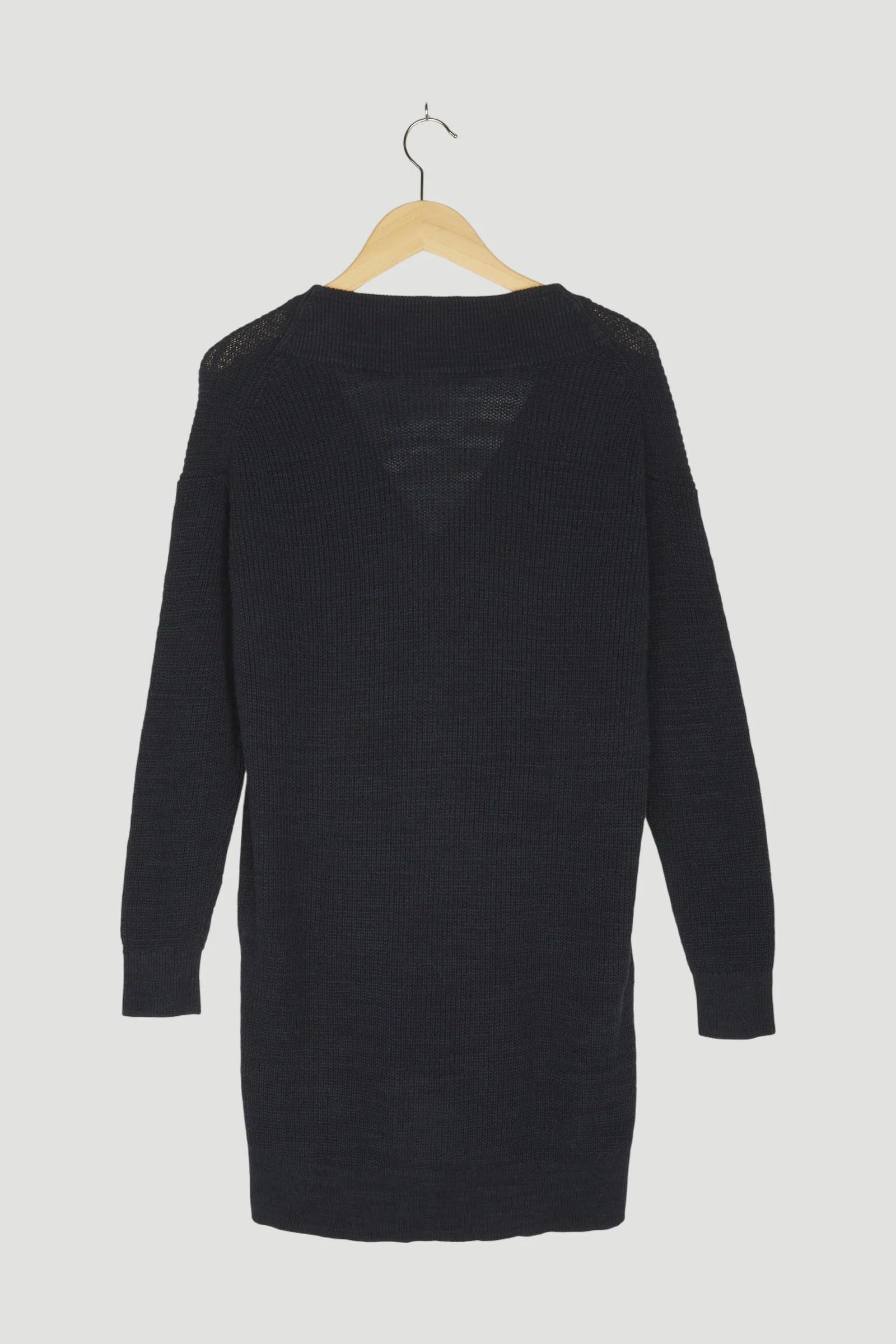 Secondhand Strickjacke aus Leinen mit Bio-Baumwolle - Image 2
