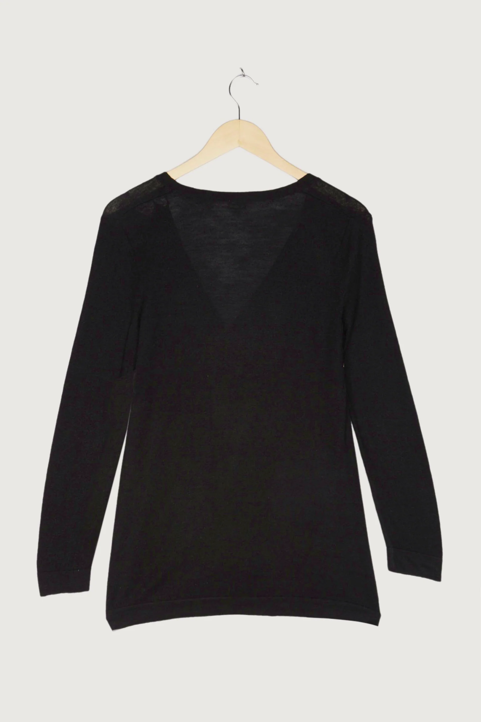 Secondhand Strickjacke aus Leinen mit Schurwolle - Image 2