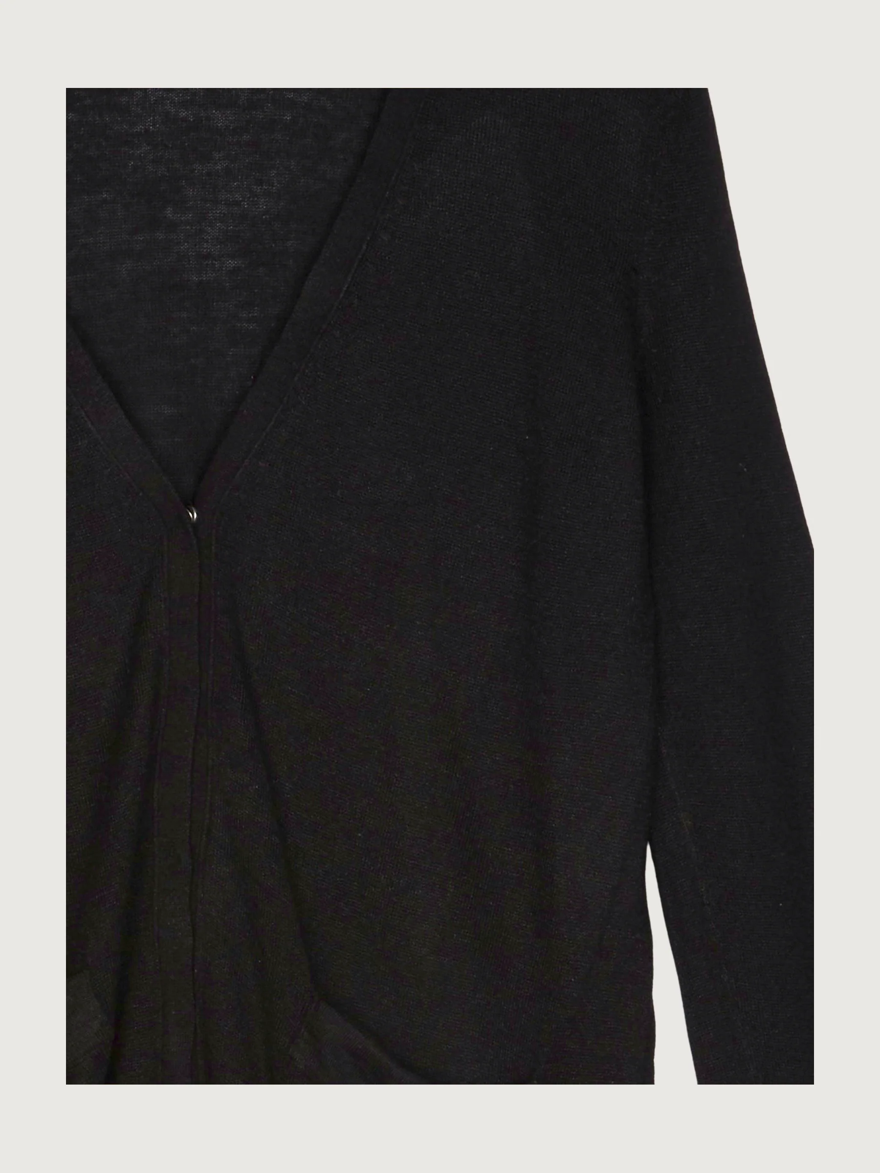 Secondhand Strickjacke aus Leinen mit Schurwolle - Image 3