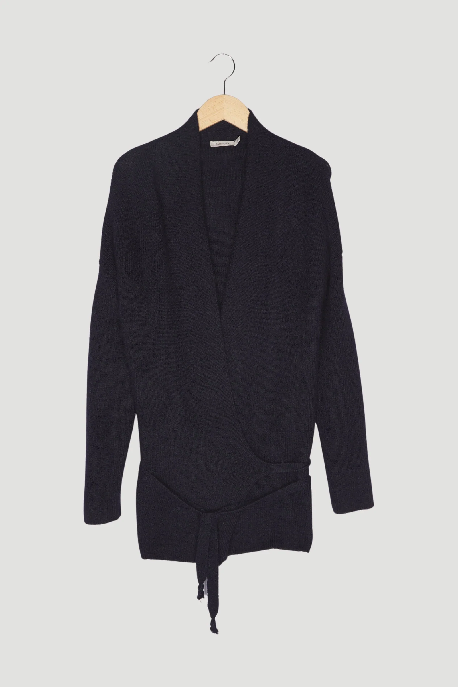 Secondhand Strickjacke aus reinem Alpaka