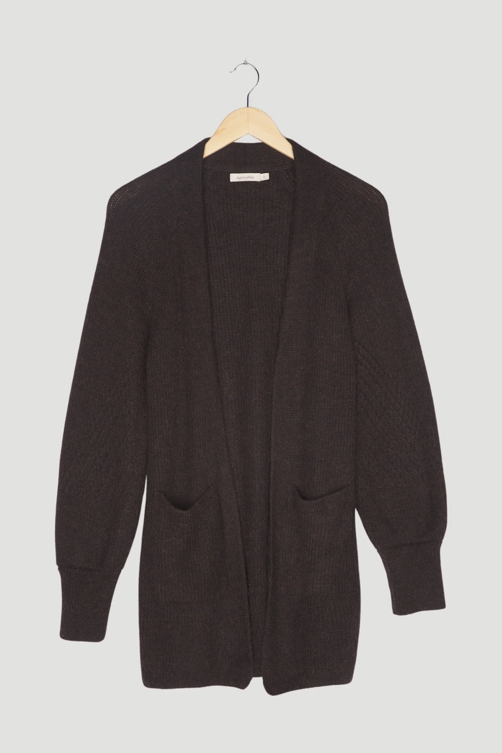 Secondhand Strickjacke aus reinem Alpaka - Image 3