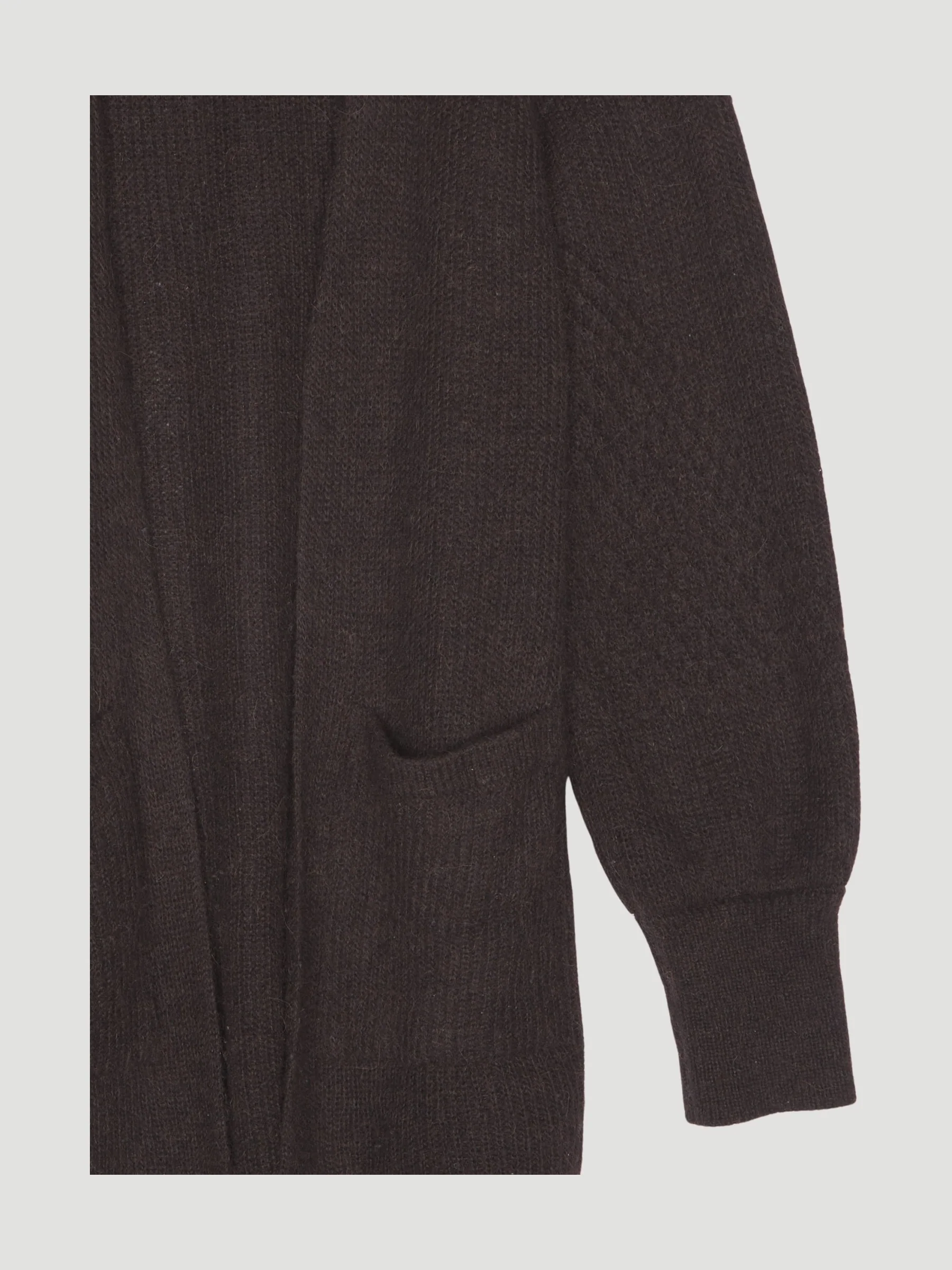 Secondhand Strickjacke aus reinem Alpaka - Image 6