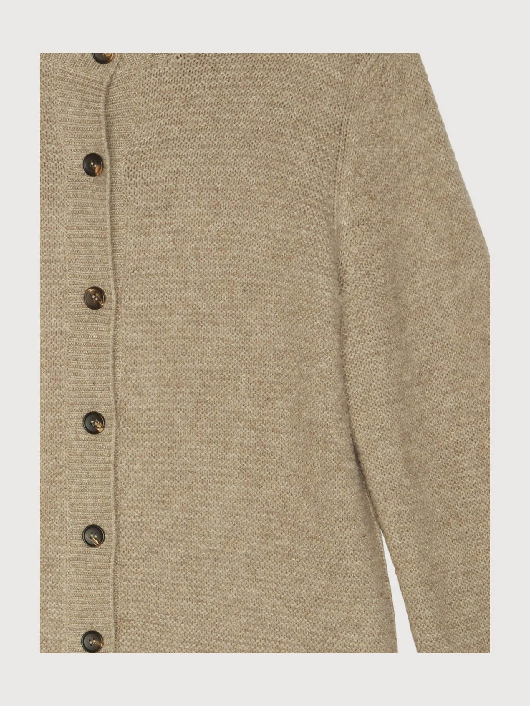 Secondhand Strickjacke aus reinem Alpaka - Image 3