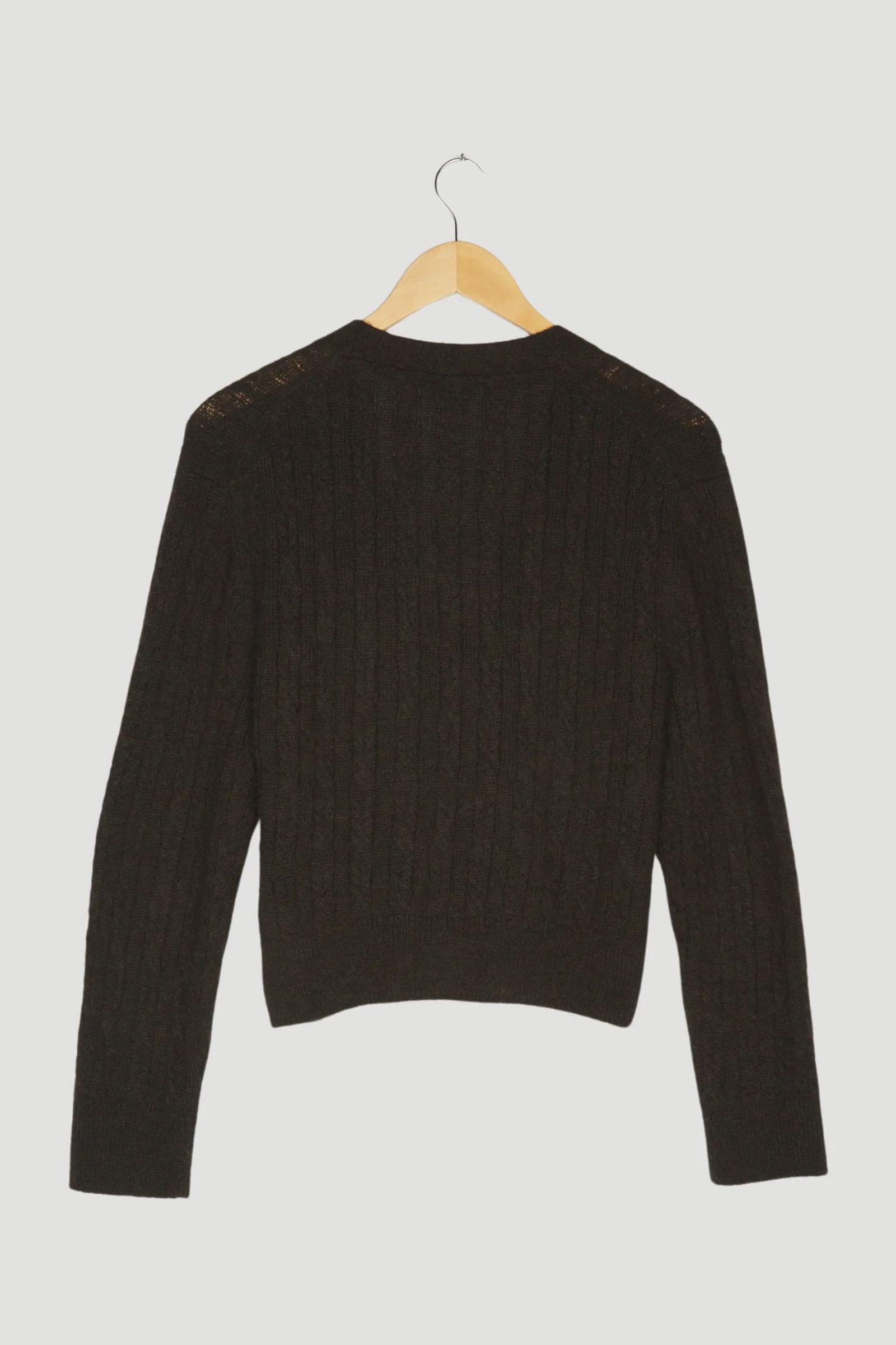 Secondhand Strickjacke aus reinem Baby-Alpaka - Image 2