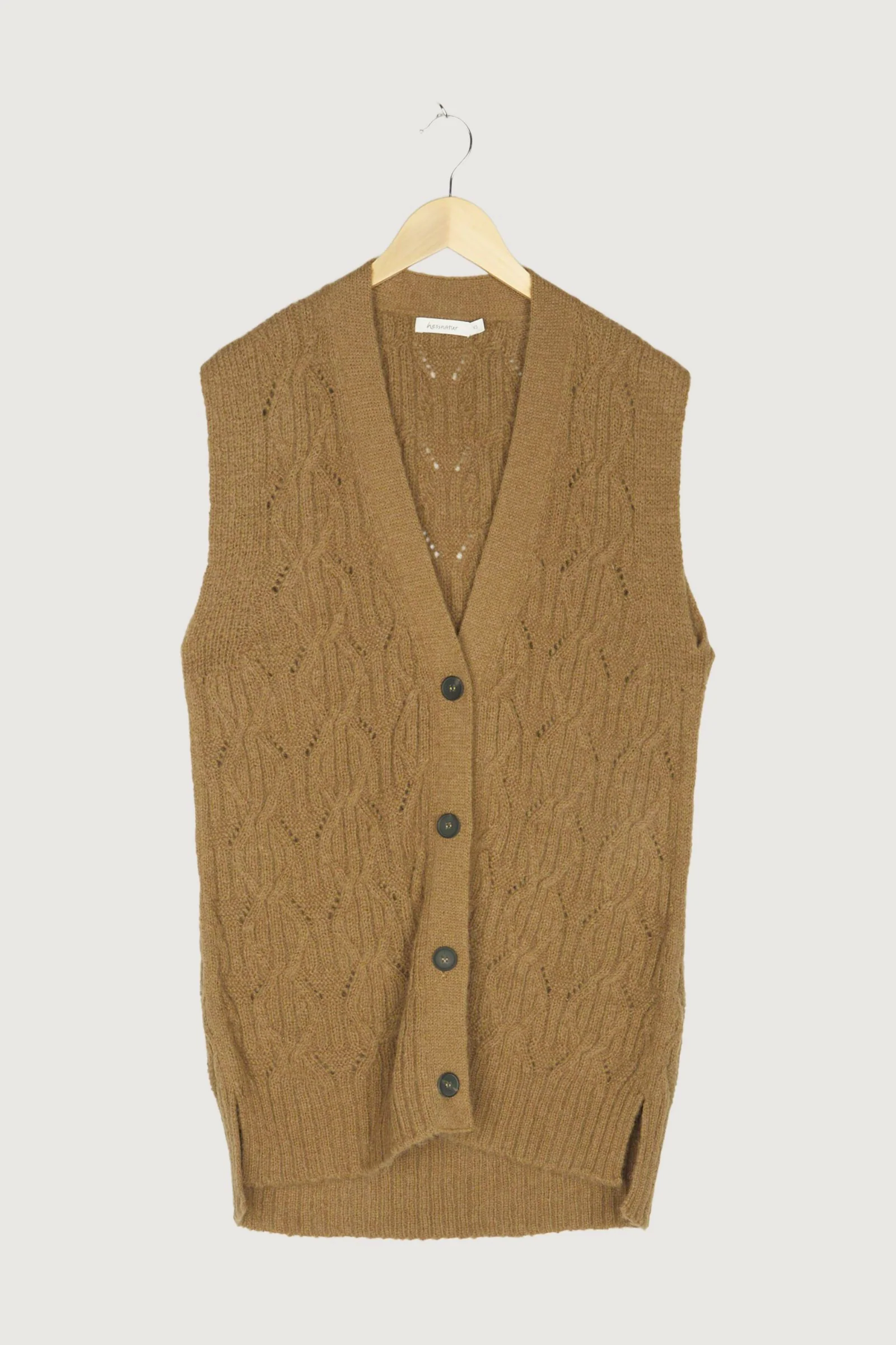 Secondhand Strickjacke aus reinem Baby-Alpaka - Image 14