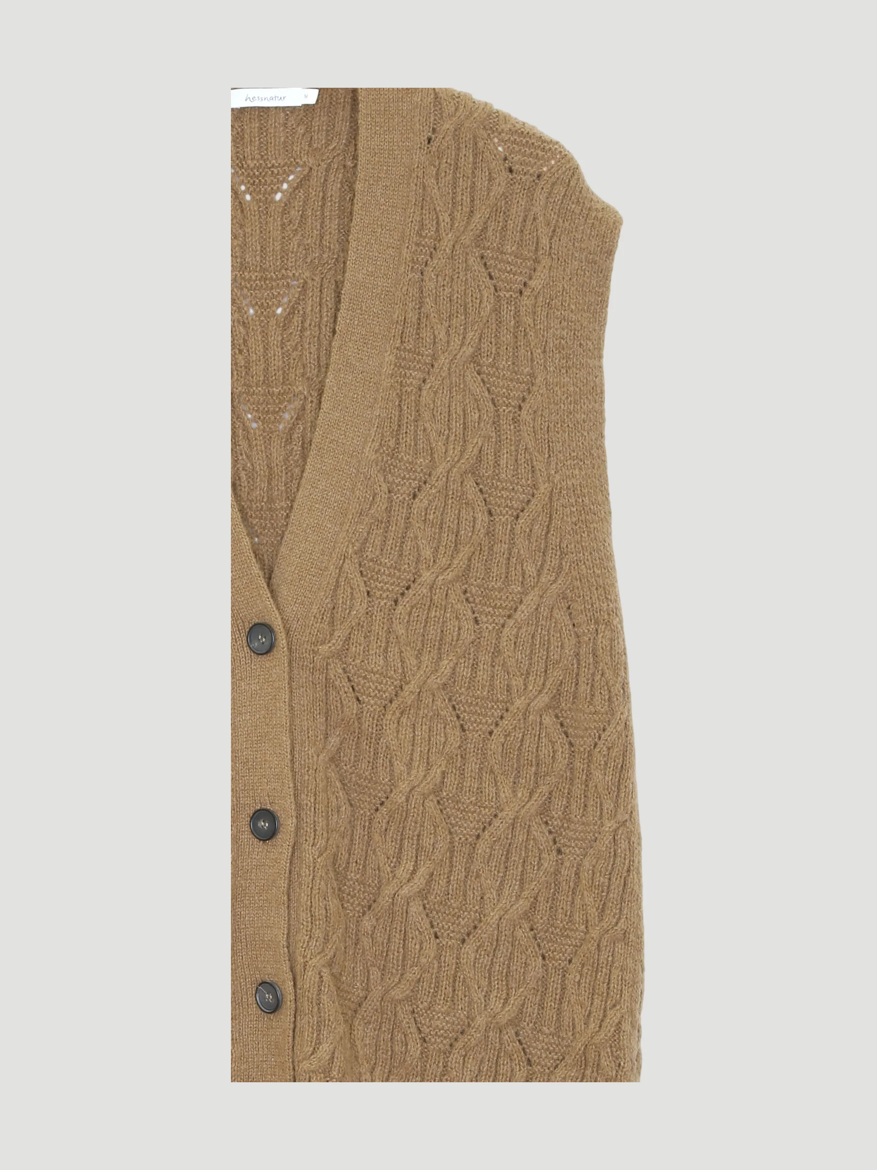 Secondhand Strickjacke aus reinem Baby-Alpaka - Image 3