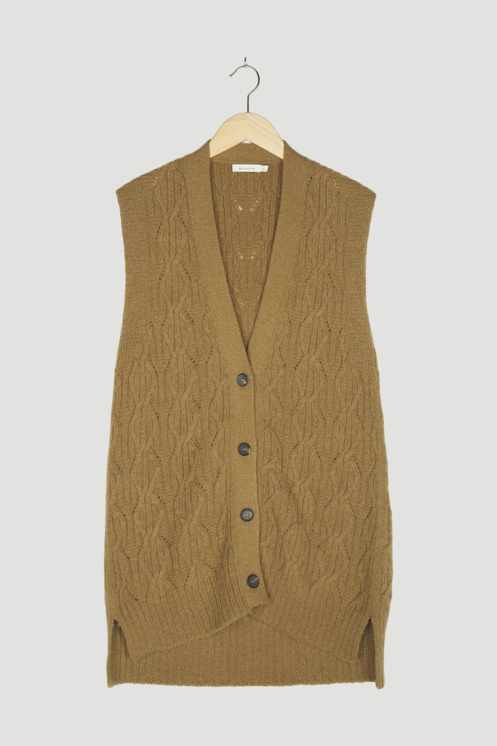 Secondhand Strickjacke aus reinem Baby-Alpaka - Image 4