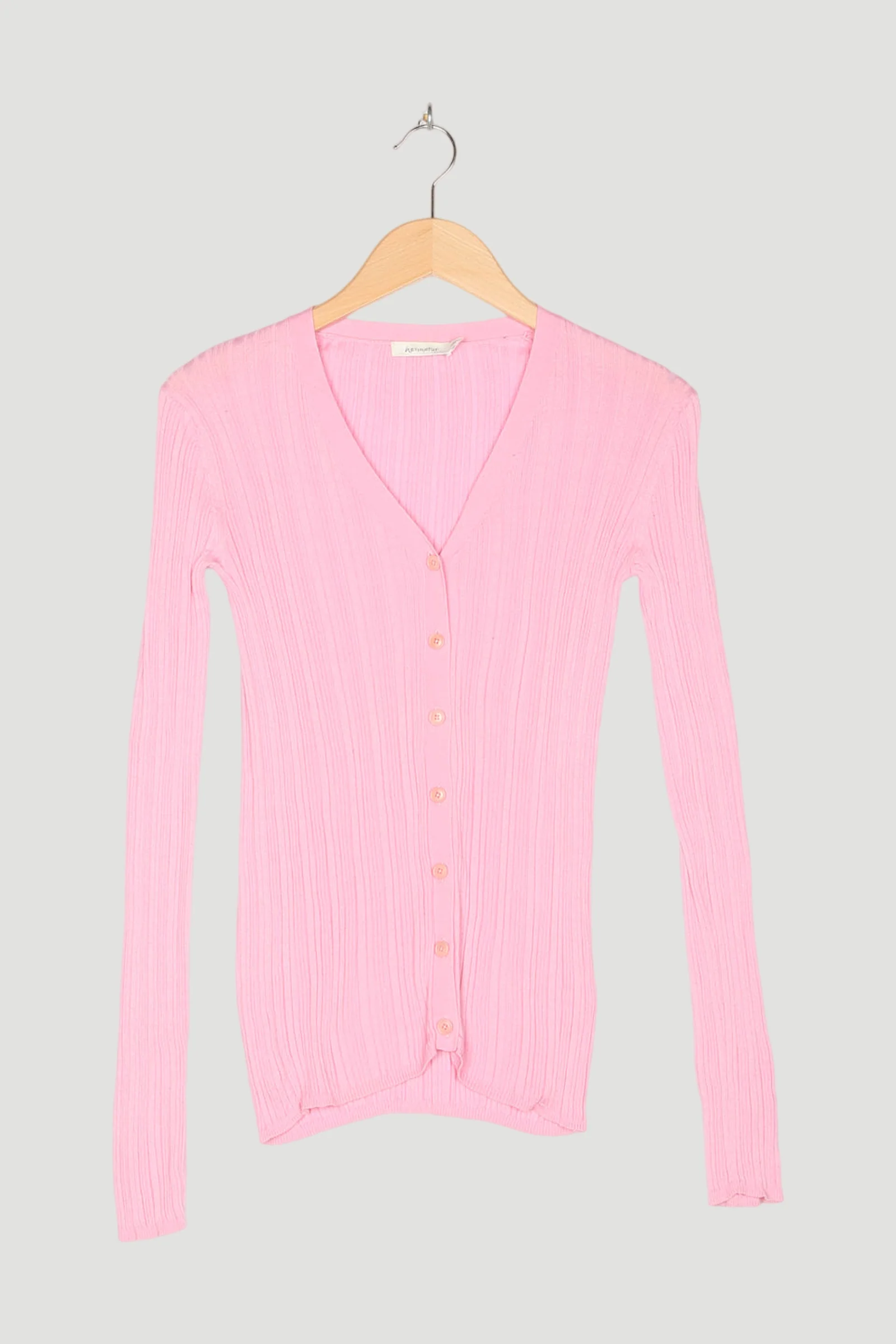 Secondhand Strickjacke aus reinem Bio-Baumwolle