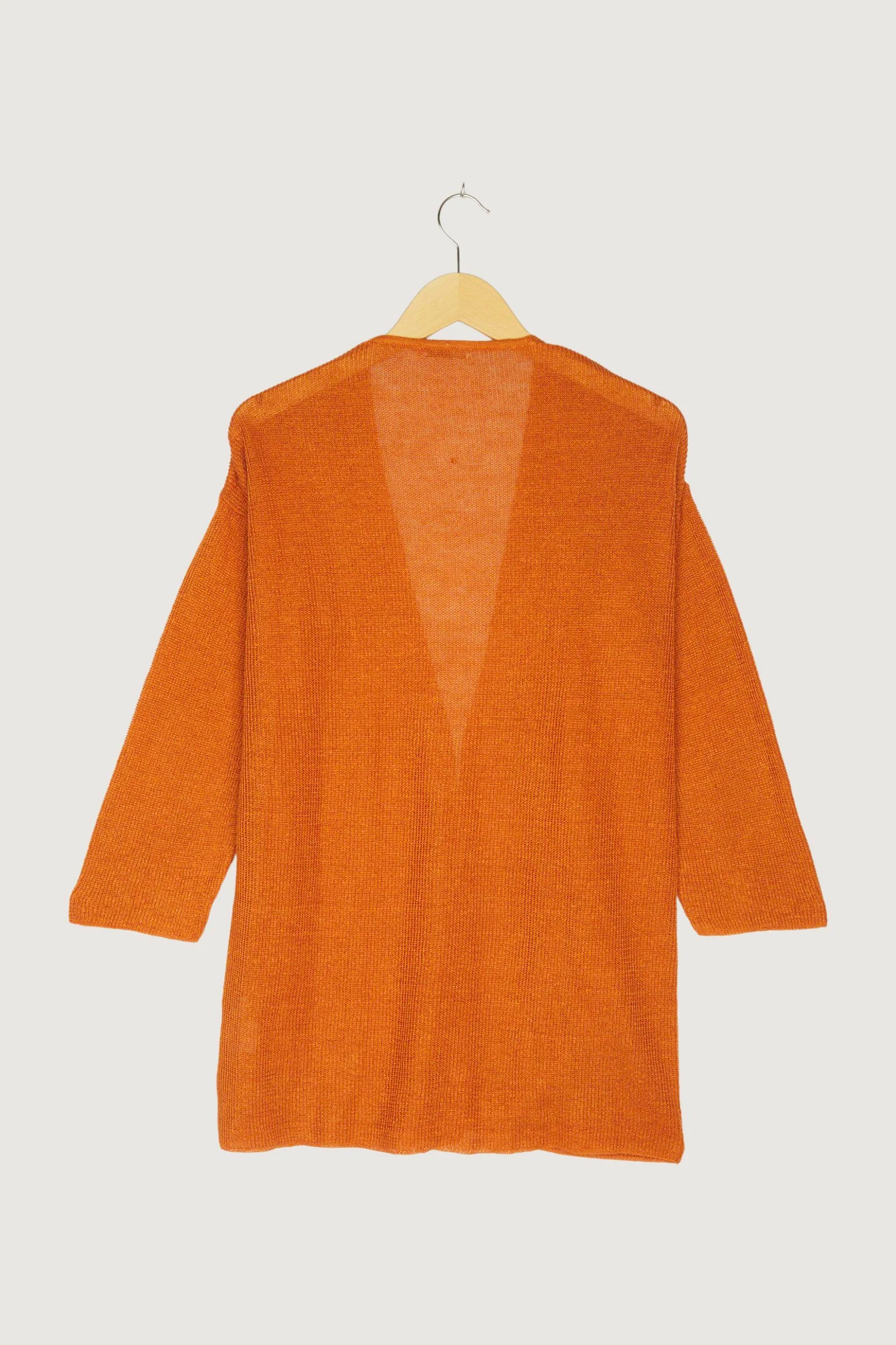 Secondhand Strickjacke aus reinem Bio-Leinen - Image 14