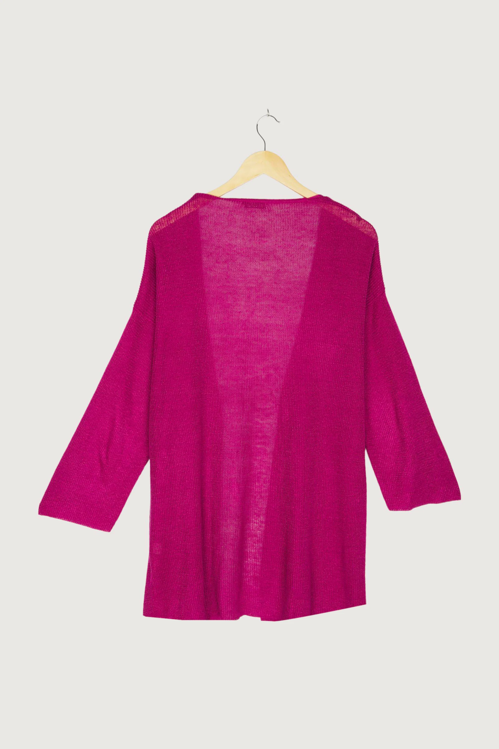 Secondhand Strickjacke aus reinem Bio-Leinen - Image 17