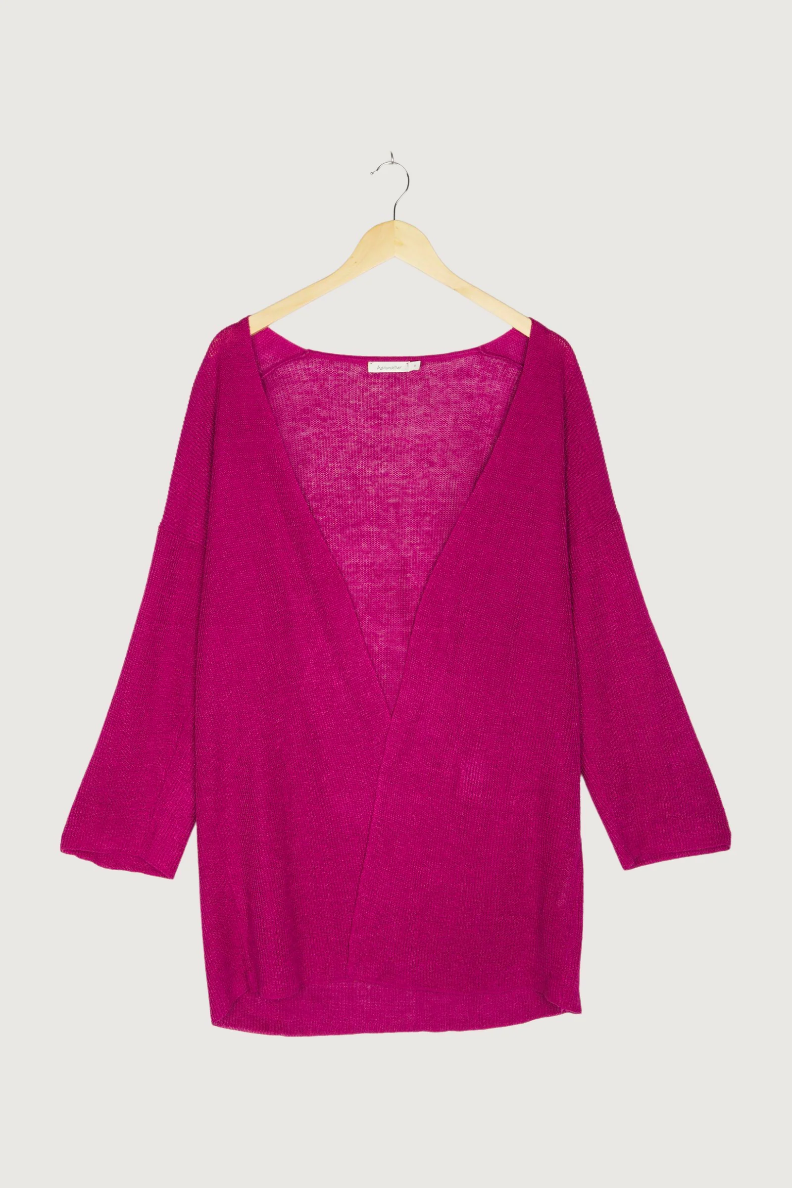 Secondhand Strickjacke aus reinem Bio-Leinen - Image 18