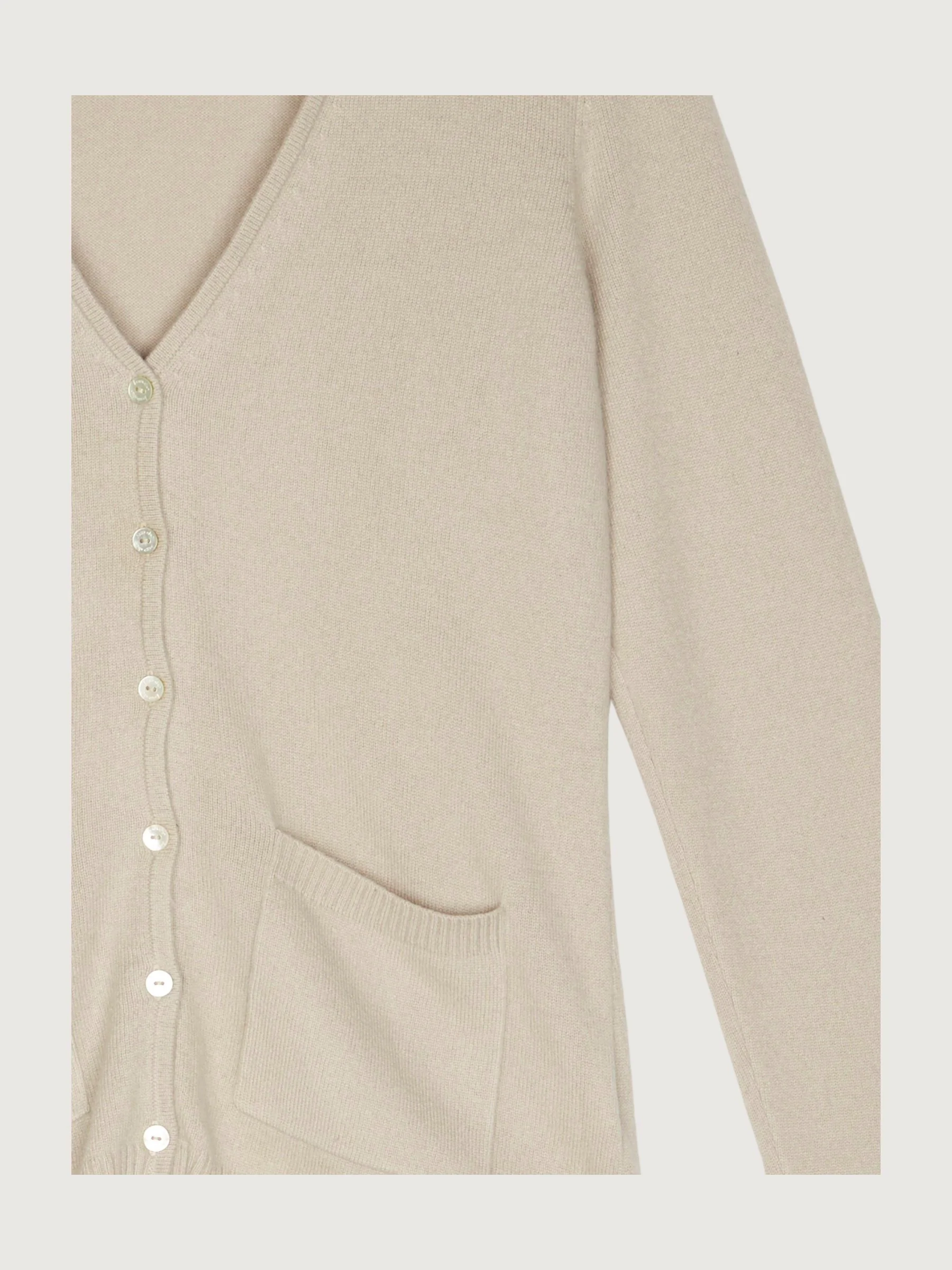 Secondhand Strickjacke aus reinem Kaschmir - Image 4