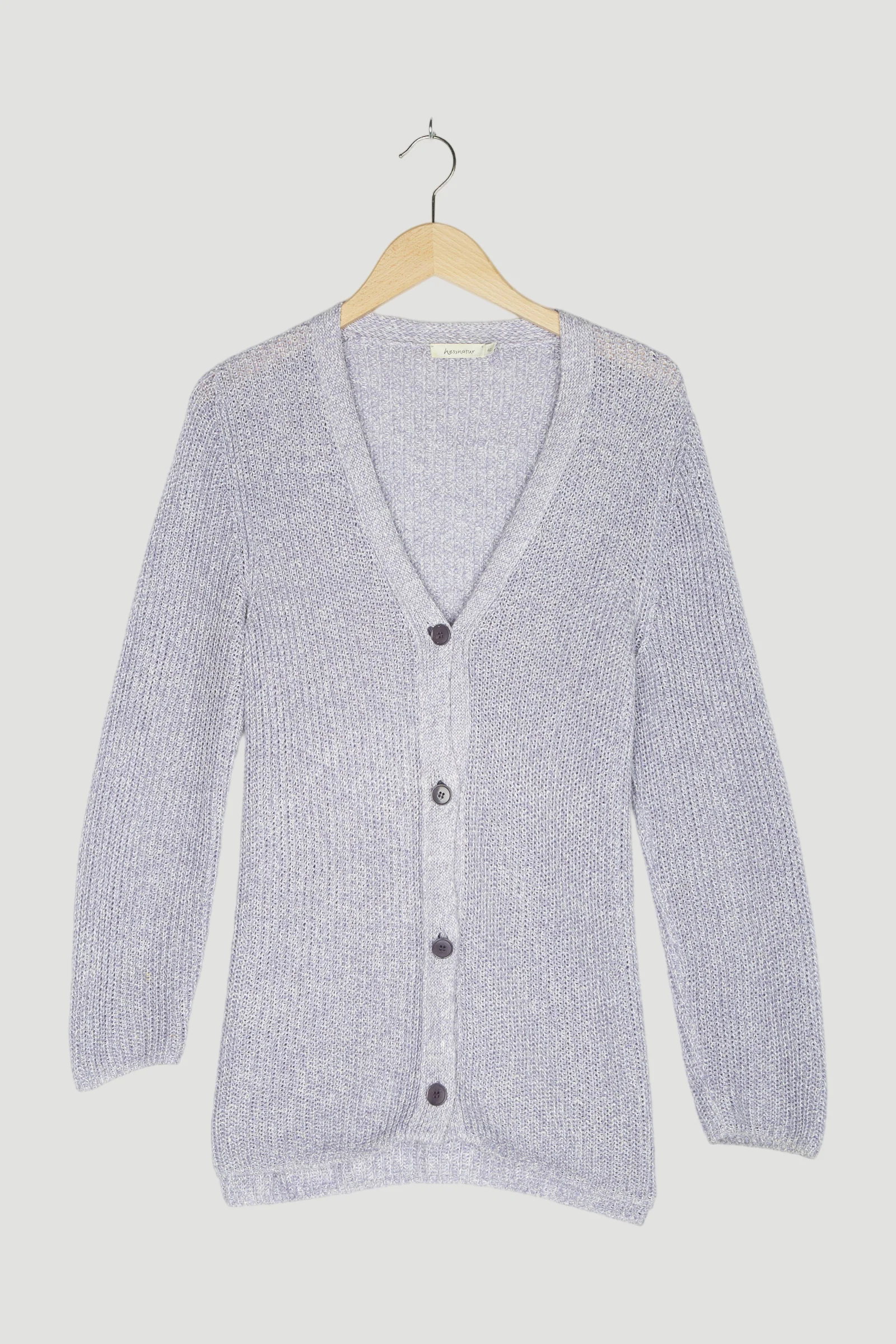 Secondhand Strickjacke aus reinem Leinen - Image 4