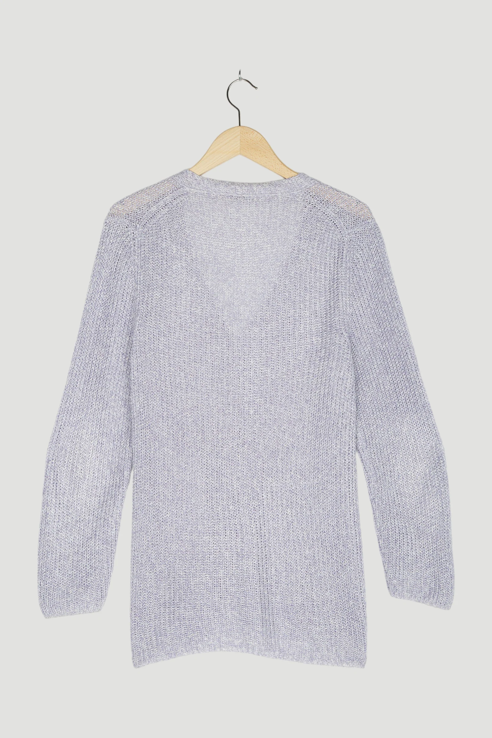 Secondhand Strickjacke aus reinem Leinen - Image 5