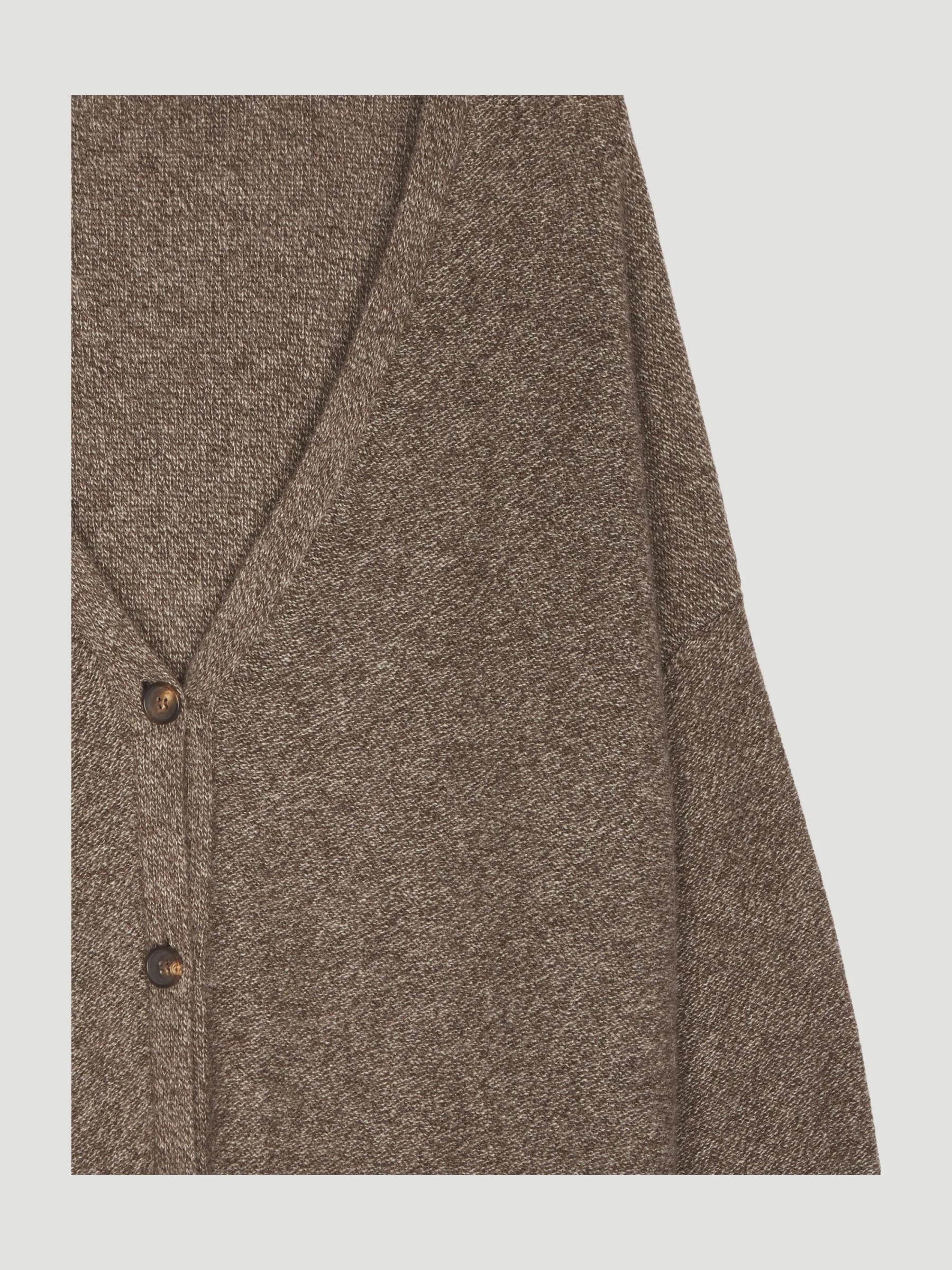 Secondhand Strickjacke aus reinem Yak - Image 3