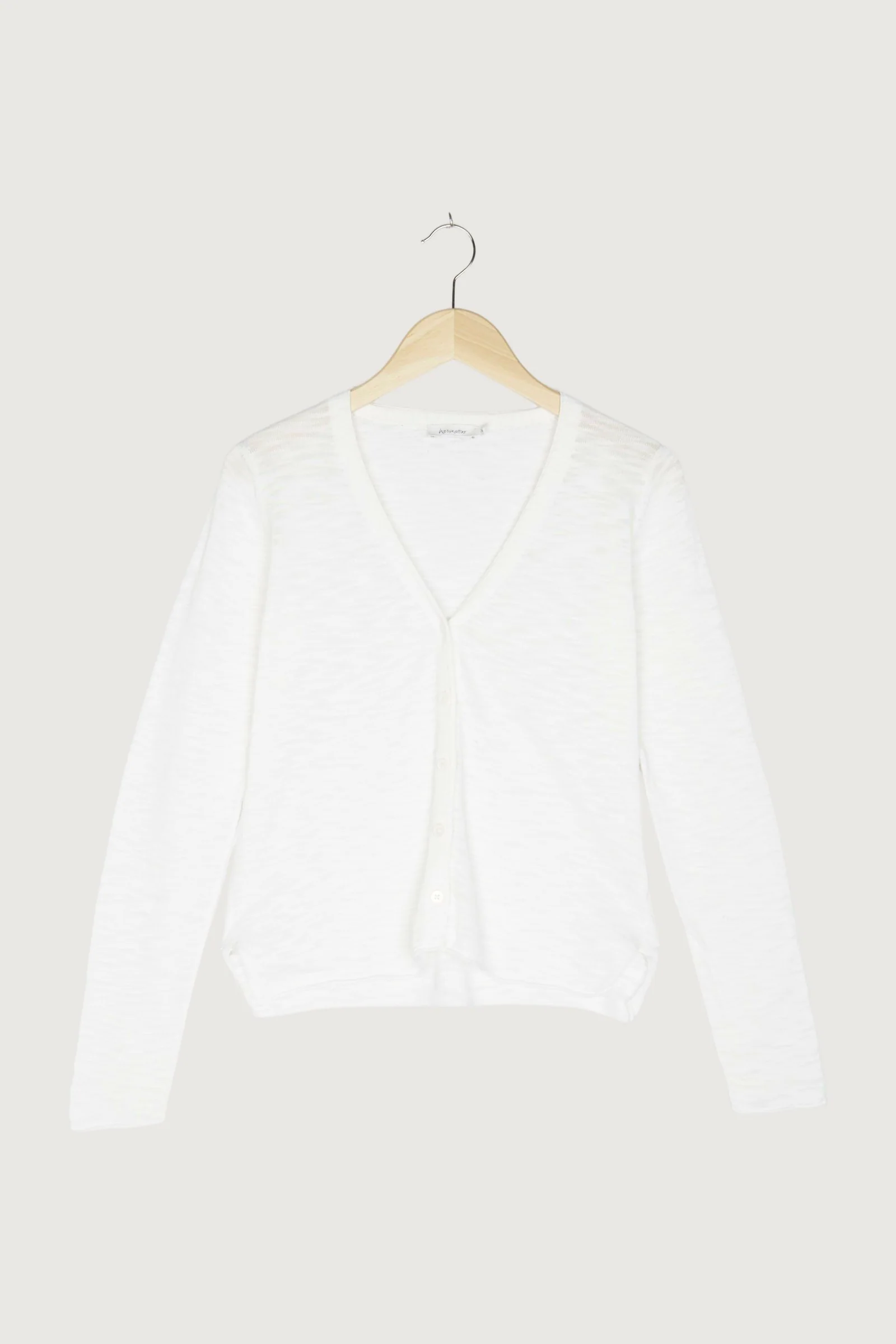 Secondhand Strickjacke aus reiner Bio-Baumwolle - Image 4