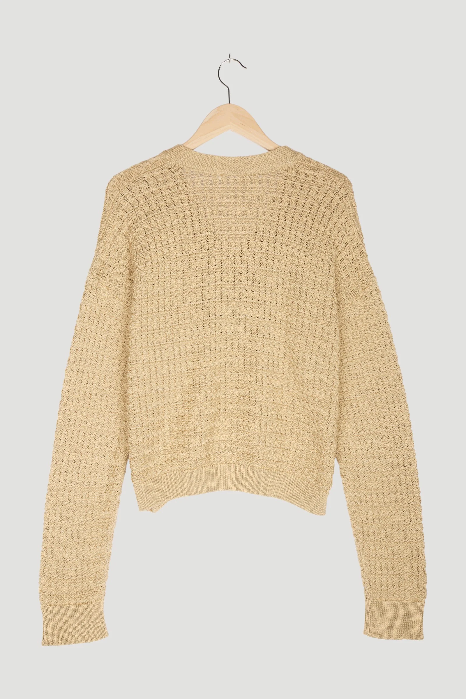 Secondhand Strickjacke aus reiner Bio-Baumwolle - Image 5