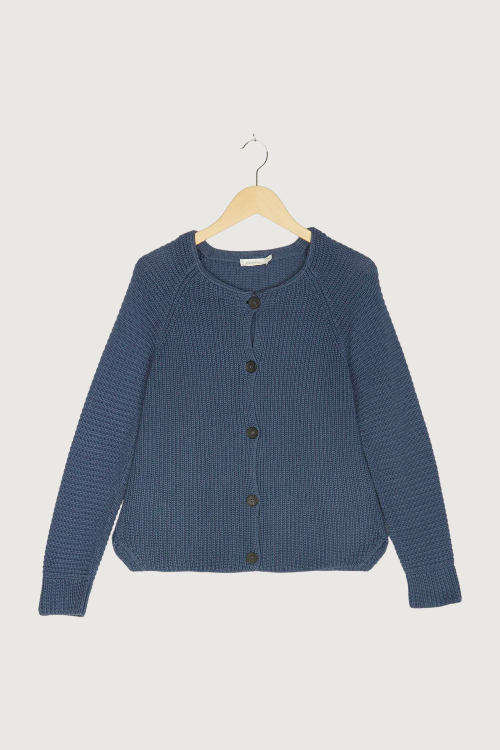 Secondhand Strickjacke aus reiner Bio-Baumwolle