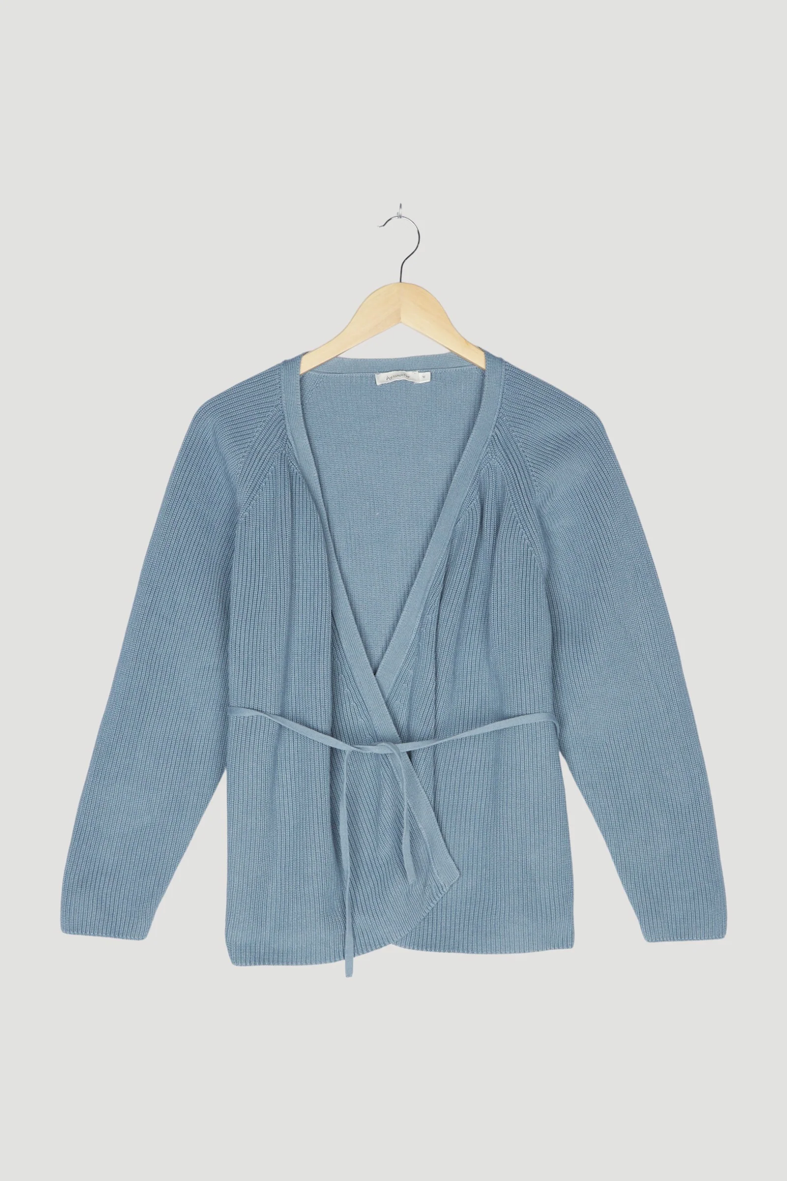 Secondhand Strickjacke aus reiner Bio-Baumwolle