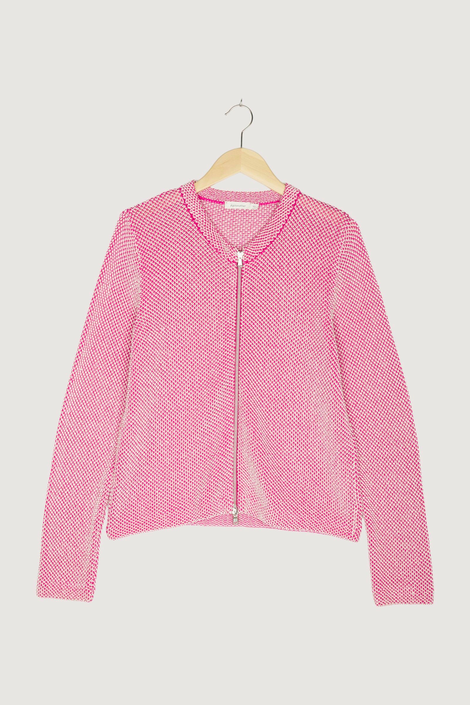 Secondhand Strickjacke aus reiner Bio-Baumwolle