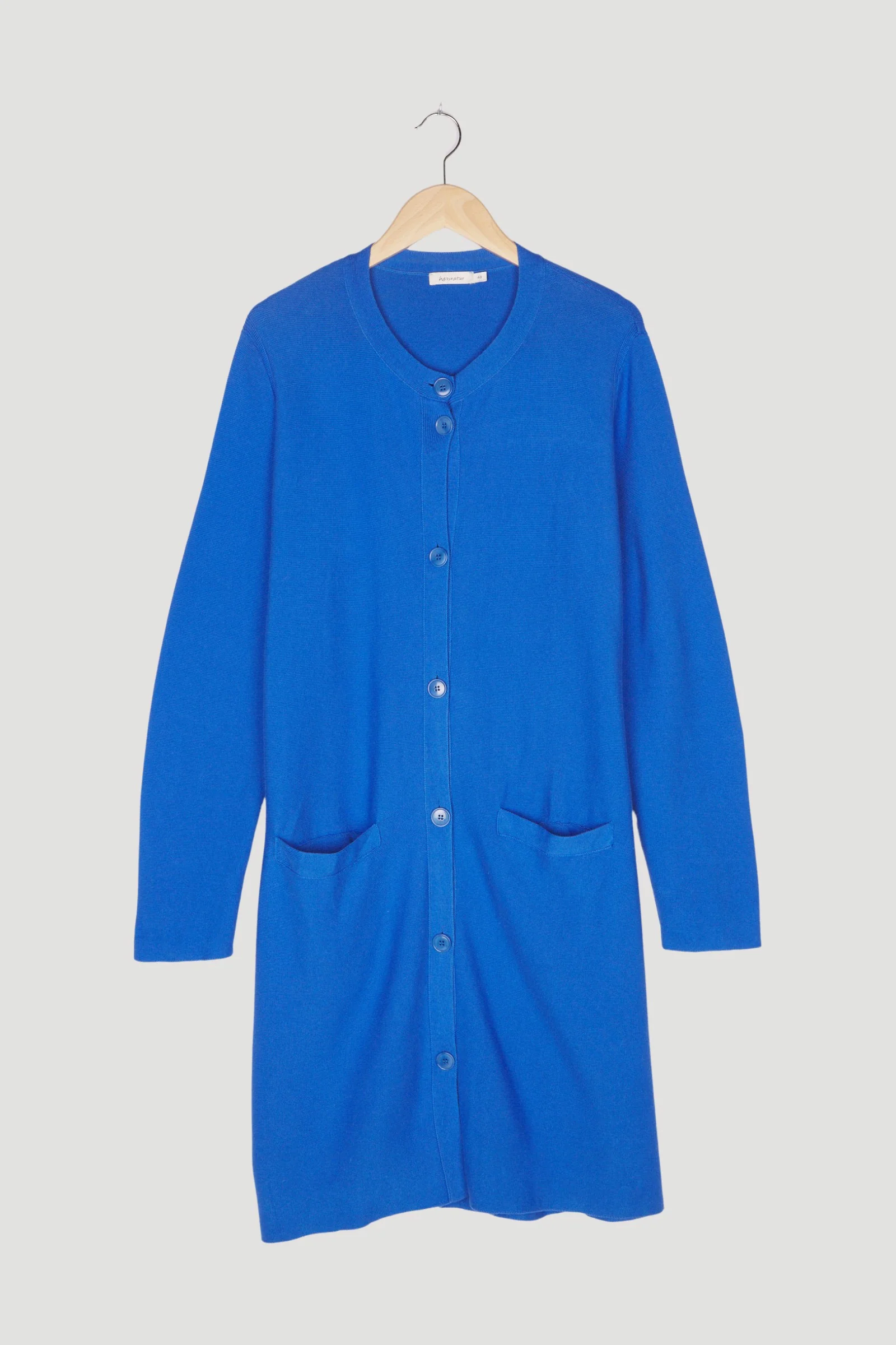 Secondhand Strickjacke aus reiner Bio-Baumwolle