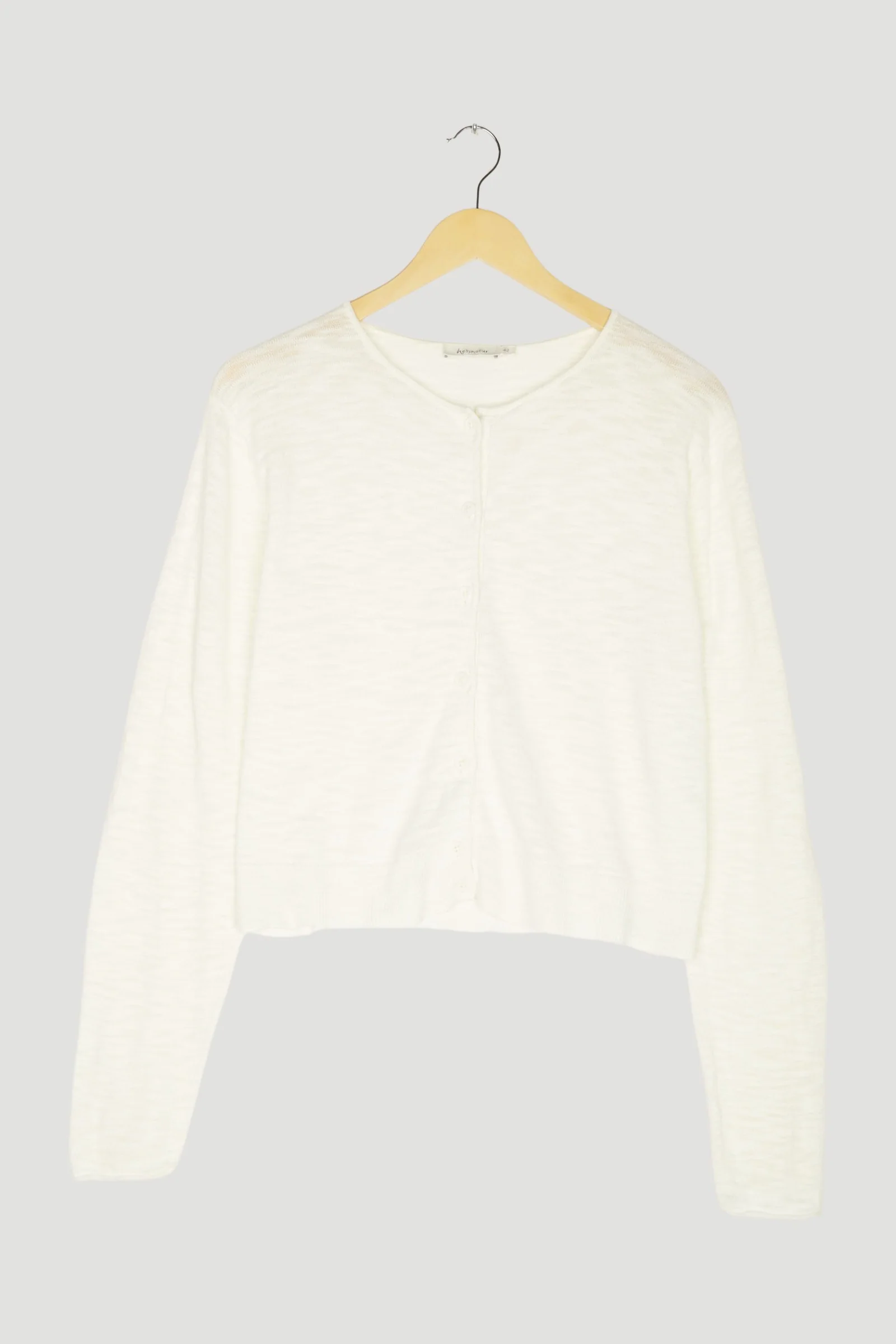Secondhand Strickjacke aus reiner Bio-Baumwolle - Image 4