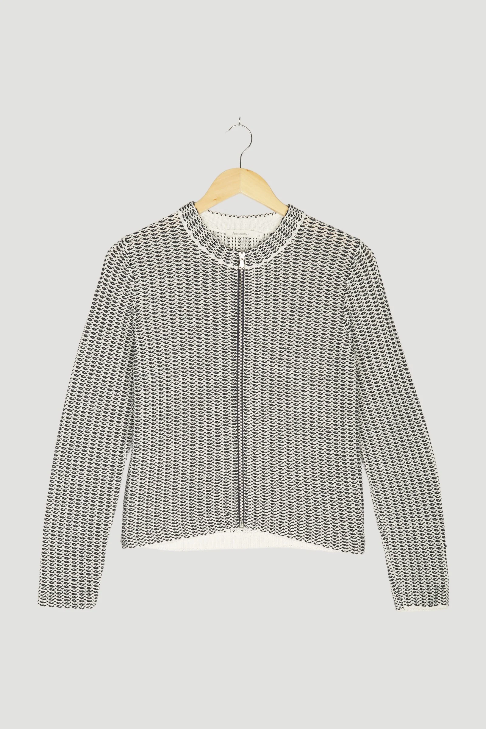 Secondhand Strickjacke aus reiner Bio-Baumwolle