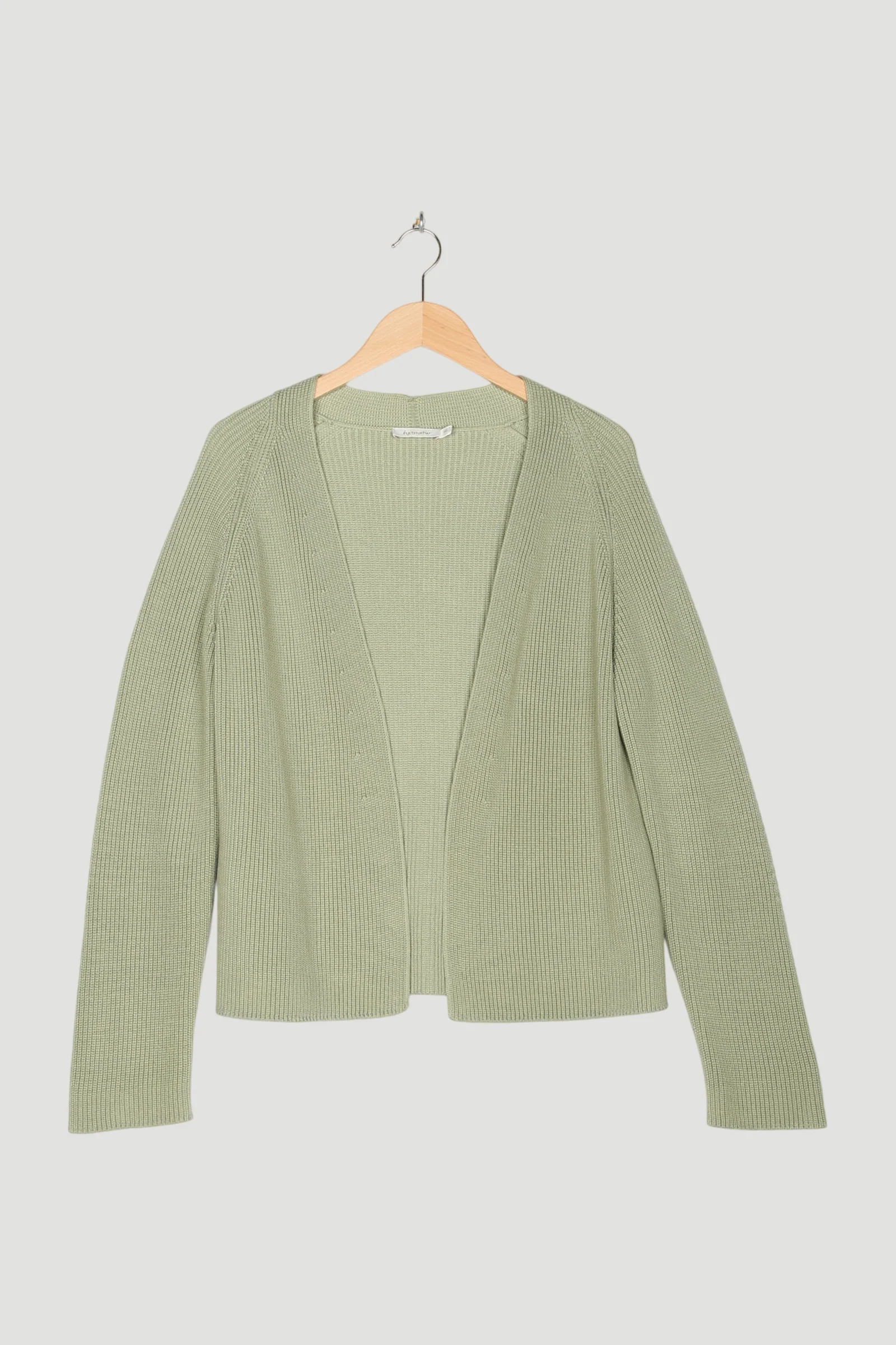 Secondhand Strickjacke aus reiner Bio-Baumwolle