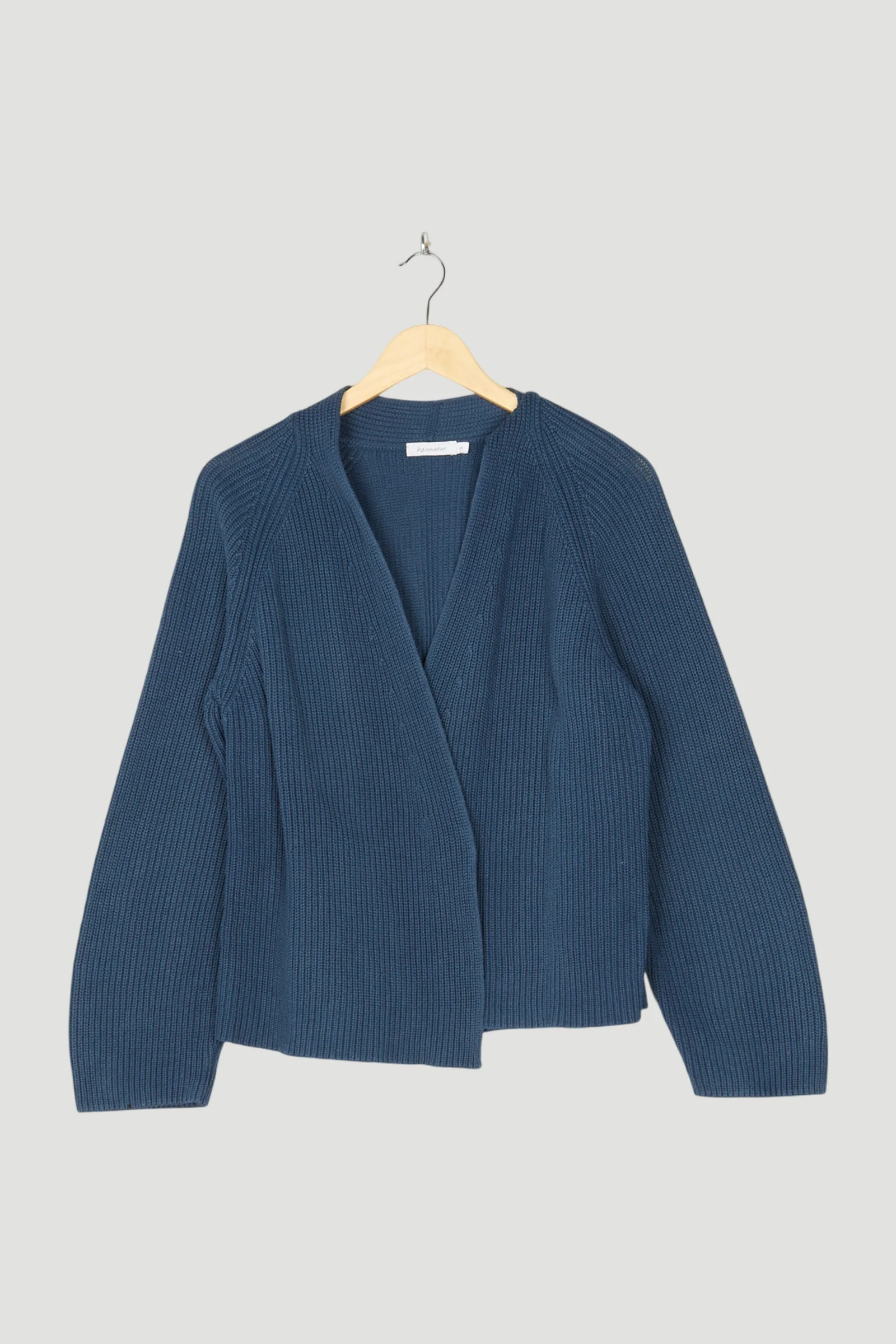 Secondhand Strickjacke aus reiner Bio-Baumwolle