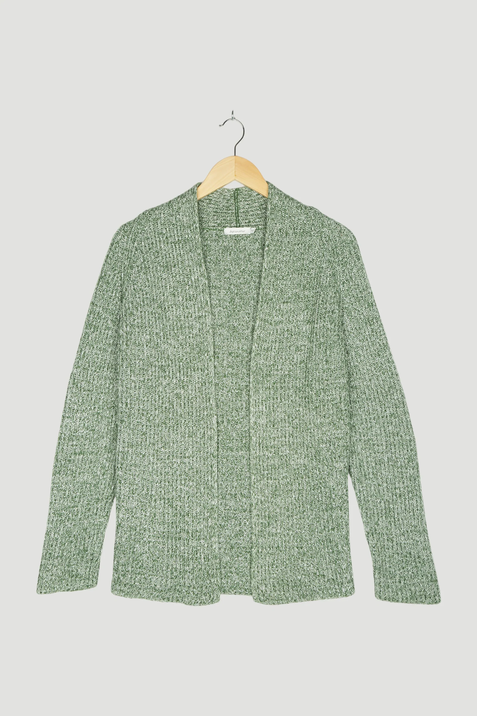 Secondhand Strickjacke aus reiner Bio-Baumwolle