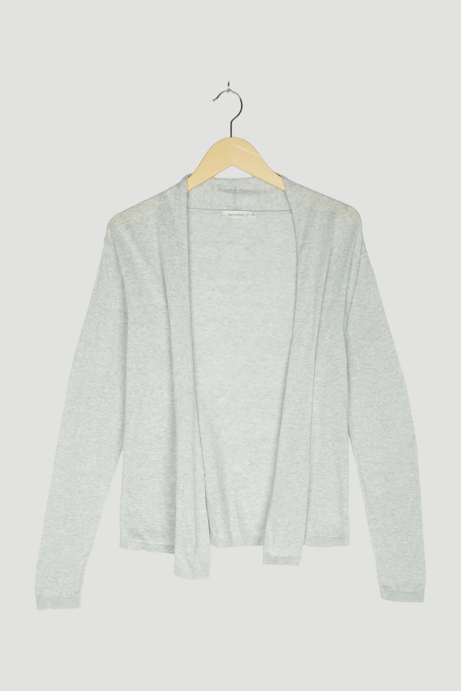 Secondhand Strickjacke aus reiner Bio-Baumwolle