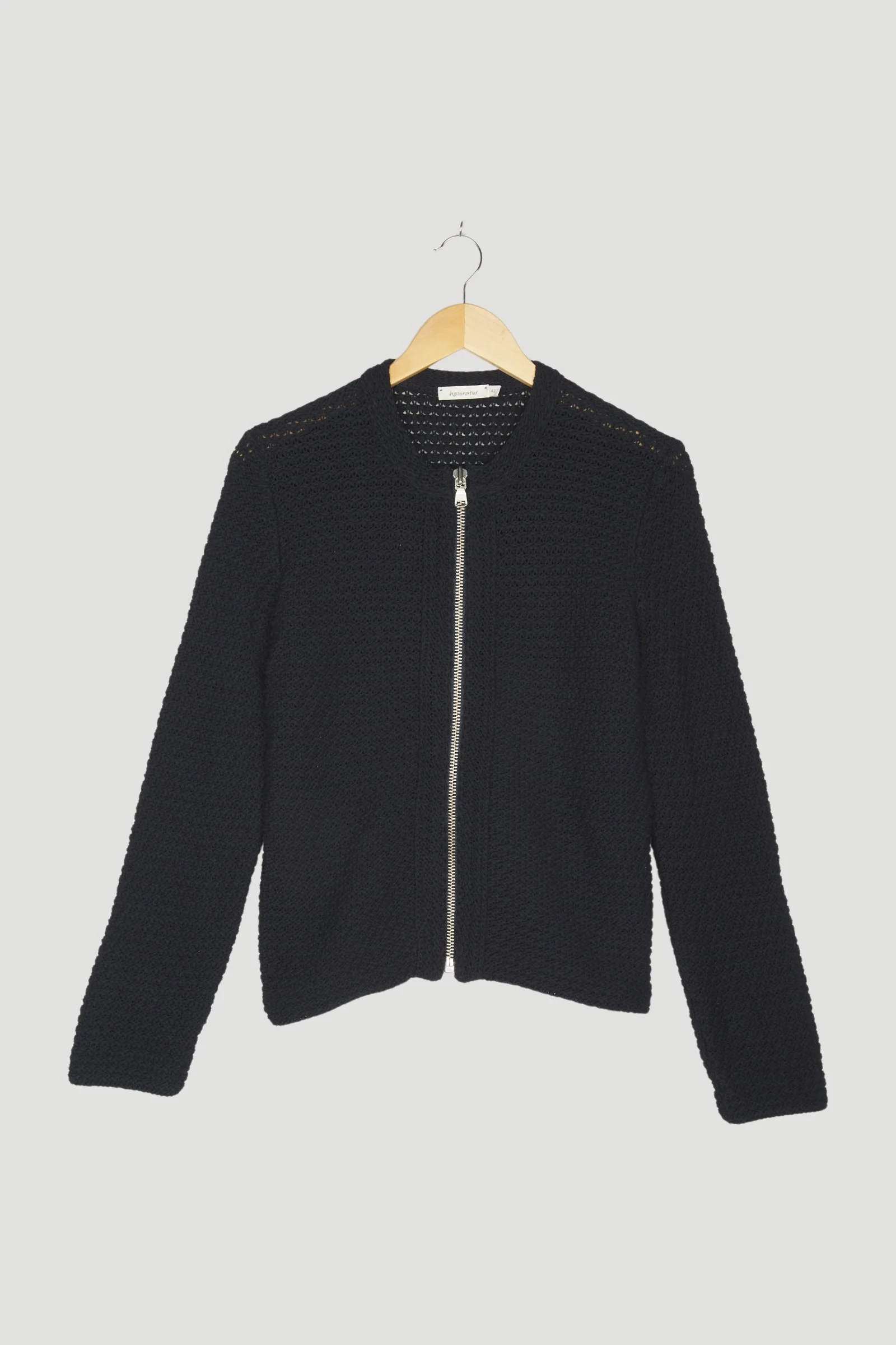 Secondhand Strickjacke aus reiner Bio-Baumwolle
