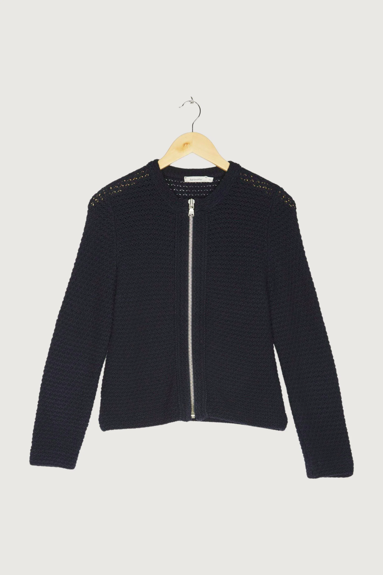 Secondhand Strickjacke aus reiner Bio-Baumwolle - Image 4