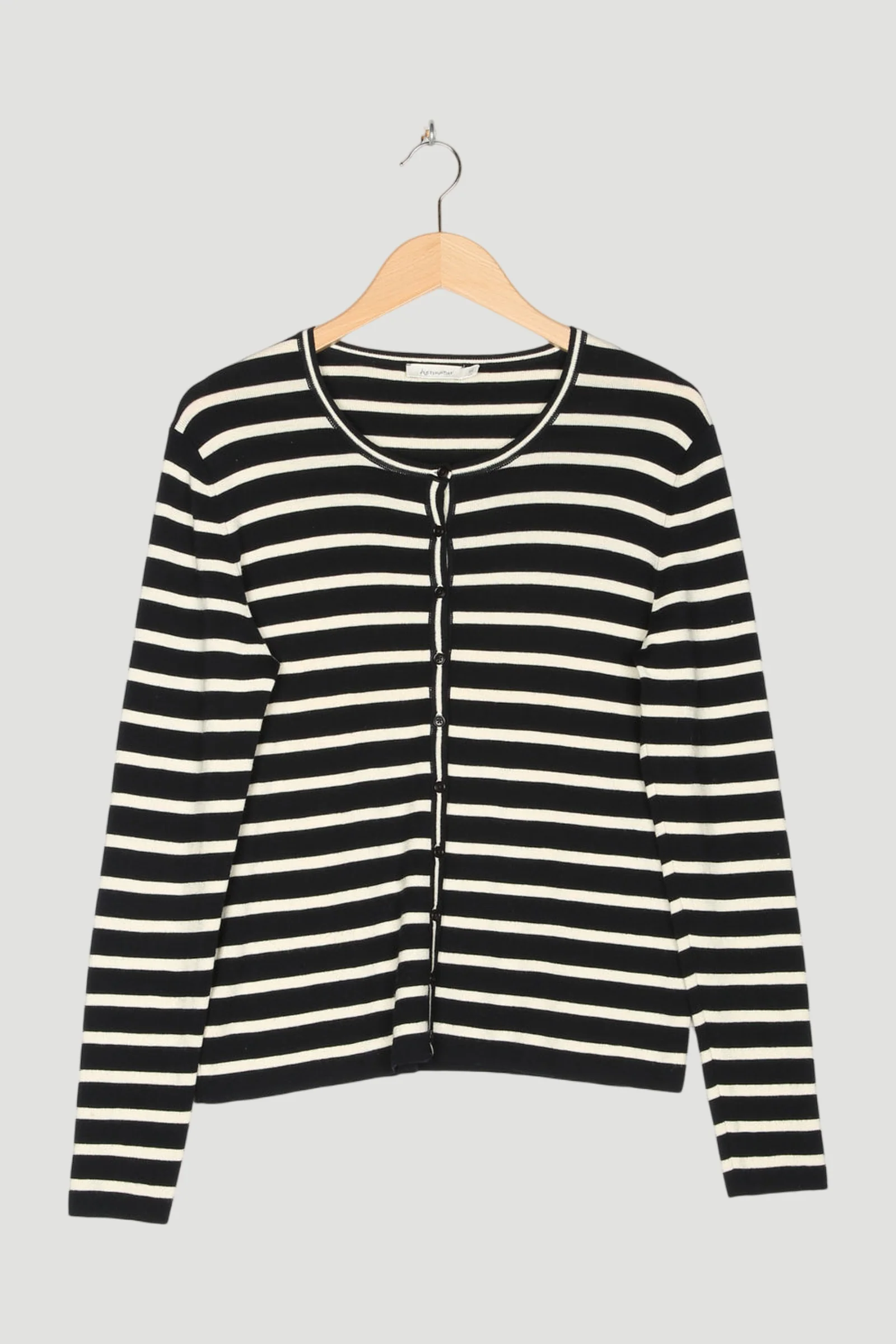 Secondhand Strickjacke aus reiner Bio-Merinowolle