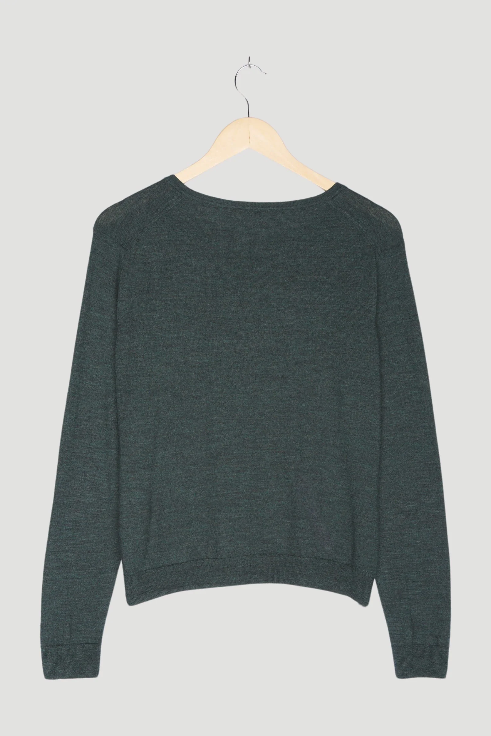 Secondhand Strickjacke aus reiner Bio-Schurwolle - Image 14
