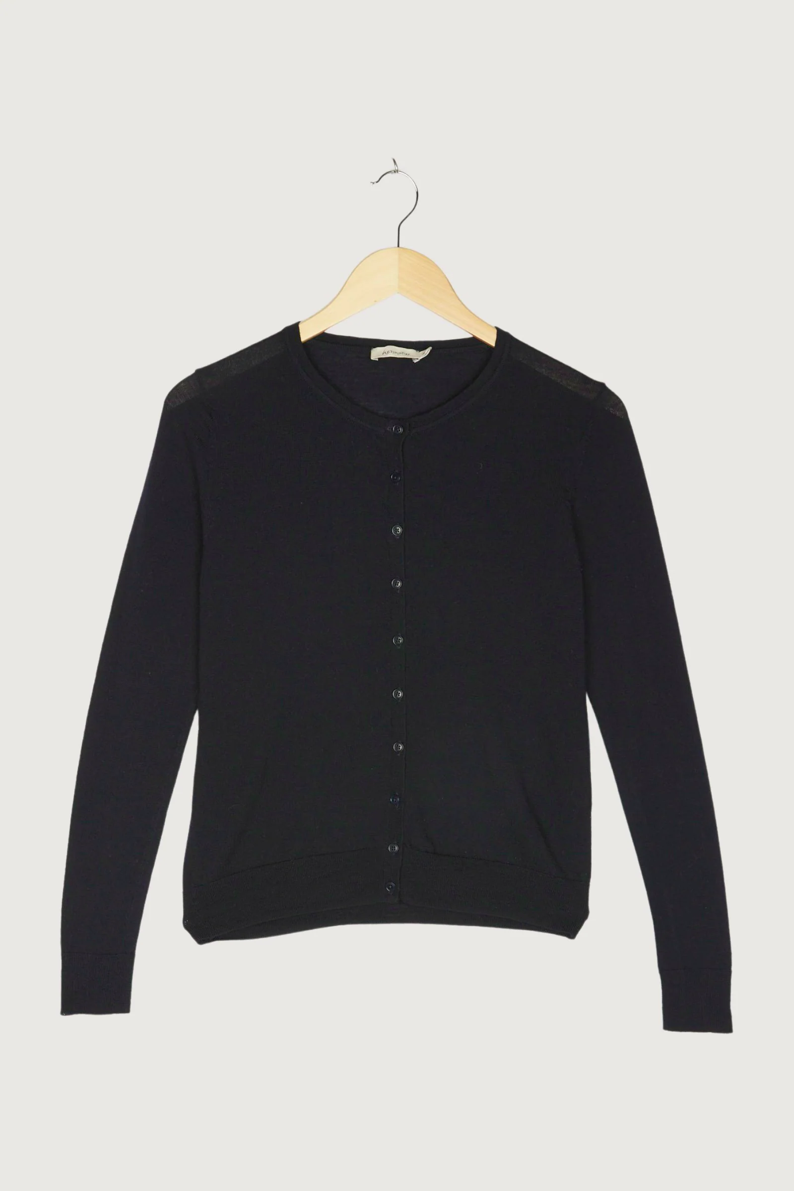 Secondhand Strickjacke aus reiner Bio-Schurwolle - Image 19