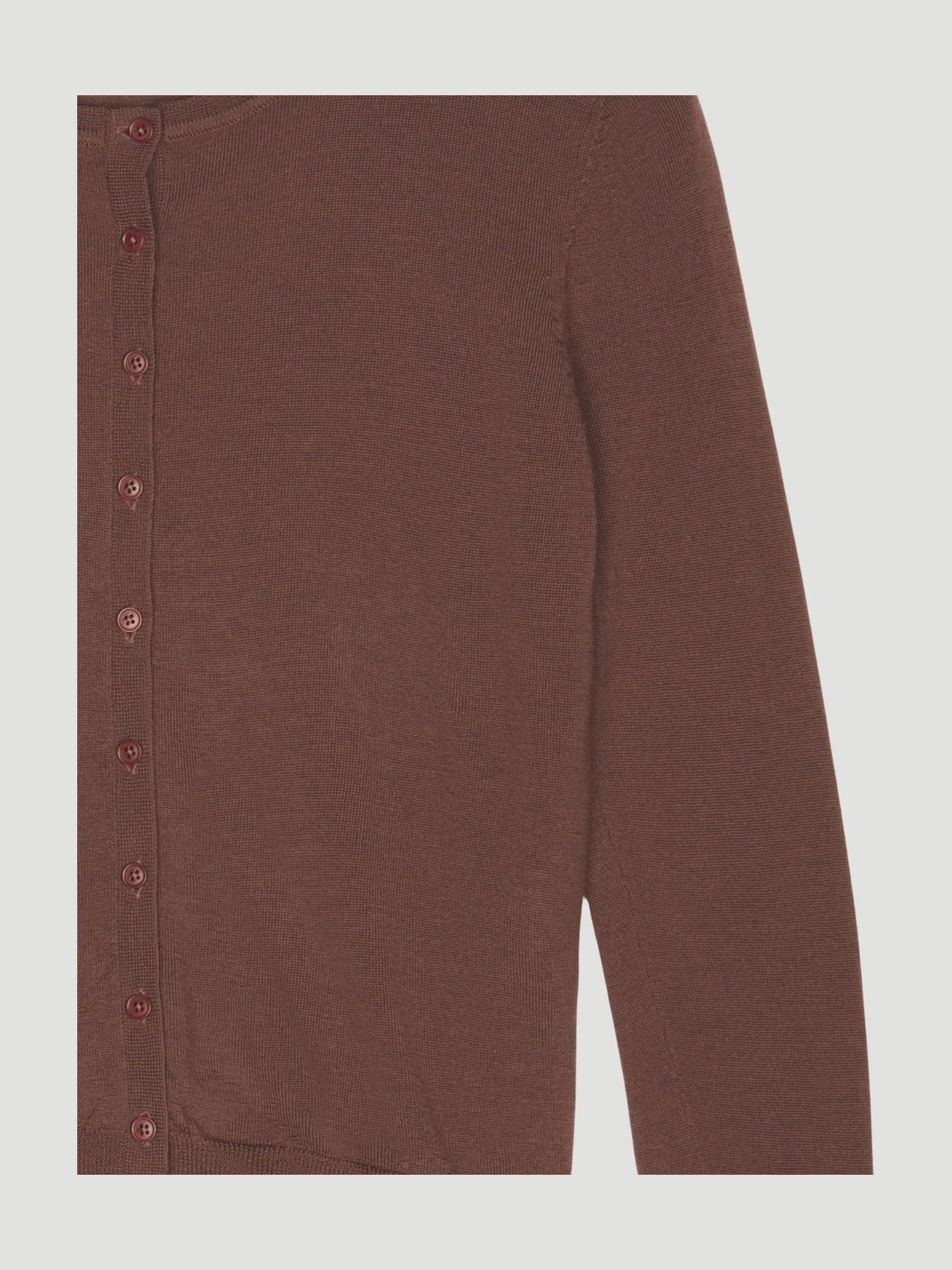 Secondhand Strickjacke aus reiner Bio-Schurwolle - Image 3