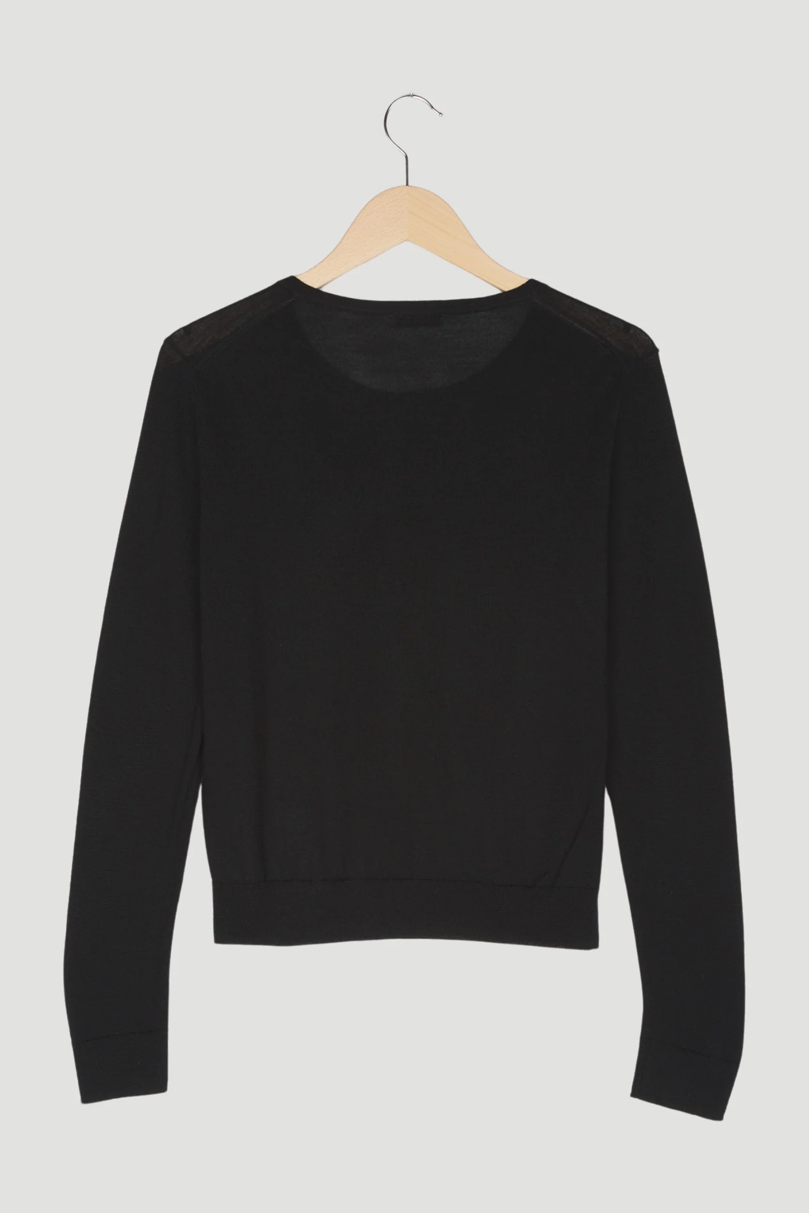 Secondhand Strickjacke aus reiner Bio-Schurwolle - Image 5
