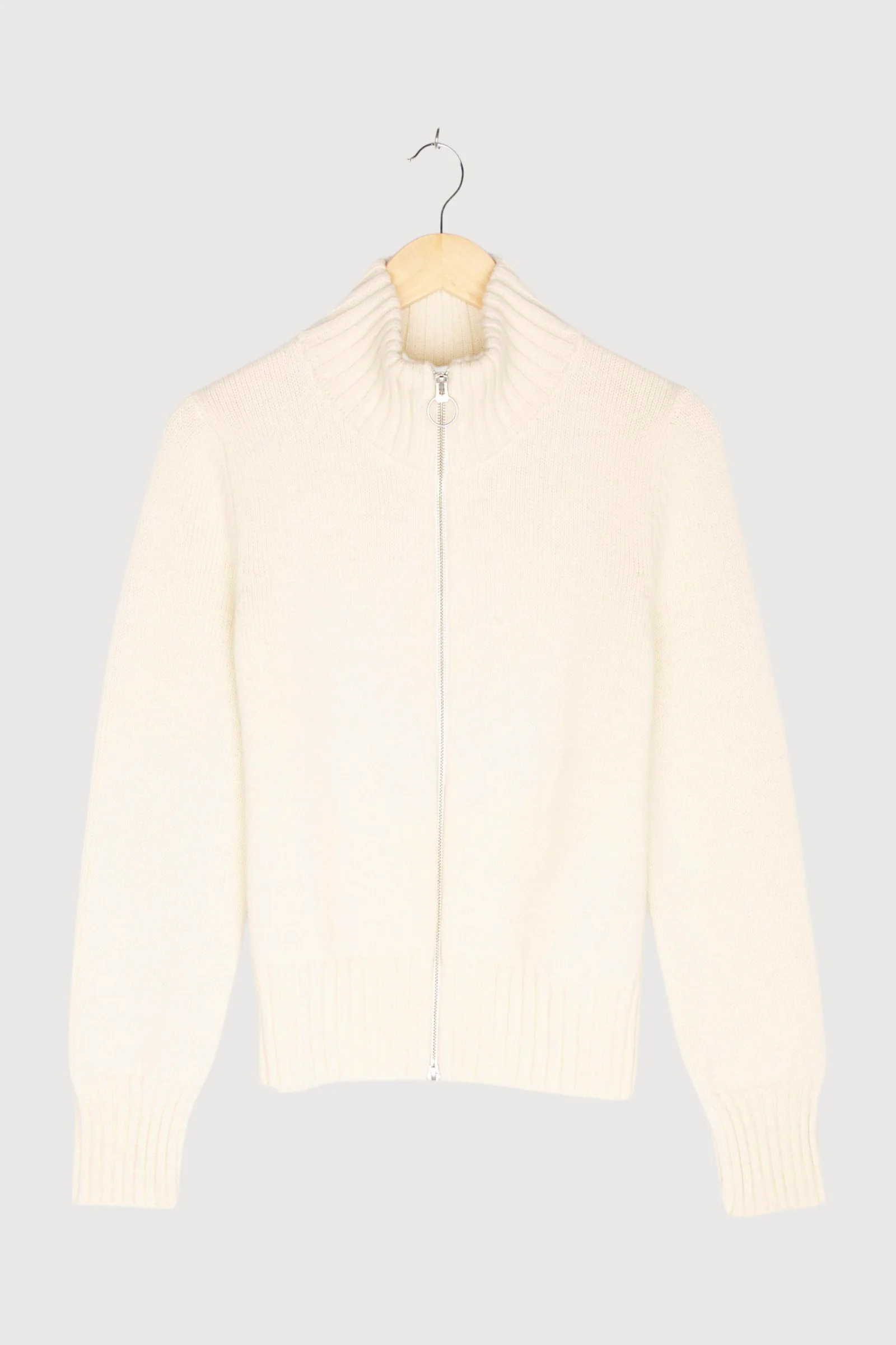 Secondhand Strickjacke aus reiner Bio-Schurwolle - Image 4