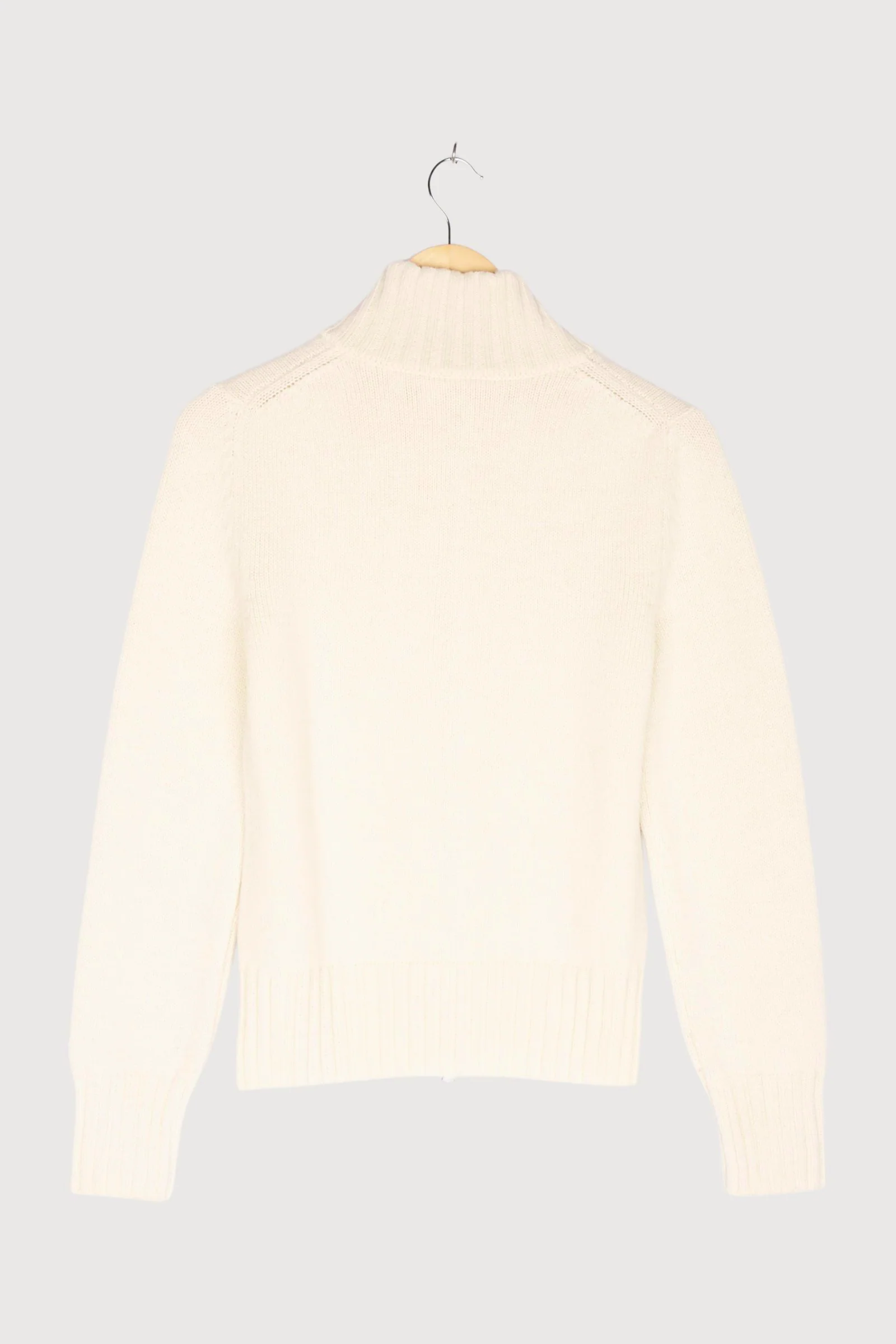 Secondhand Strickjacke aus reiner Bio-Schurwolle - Image 5