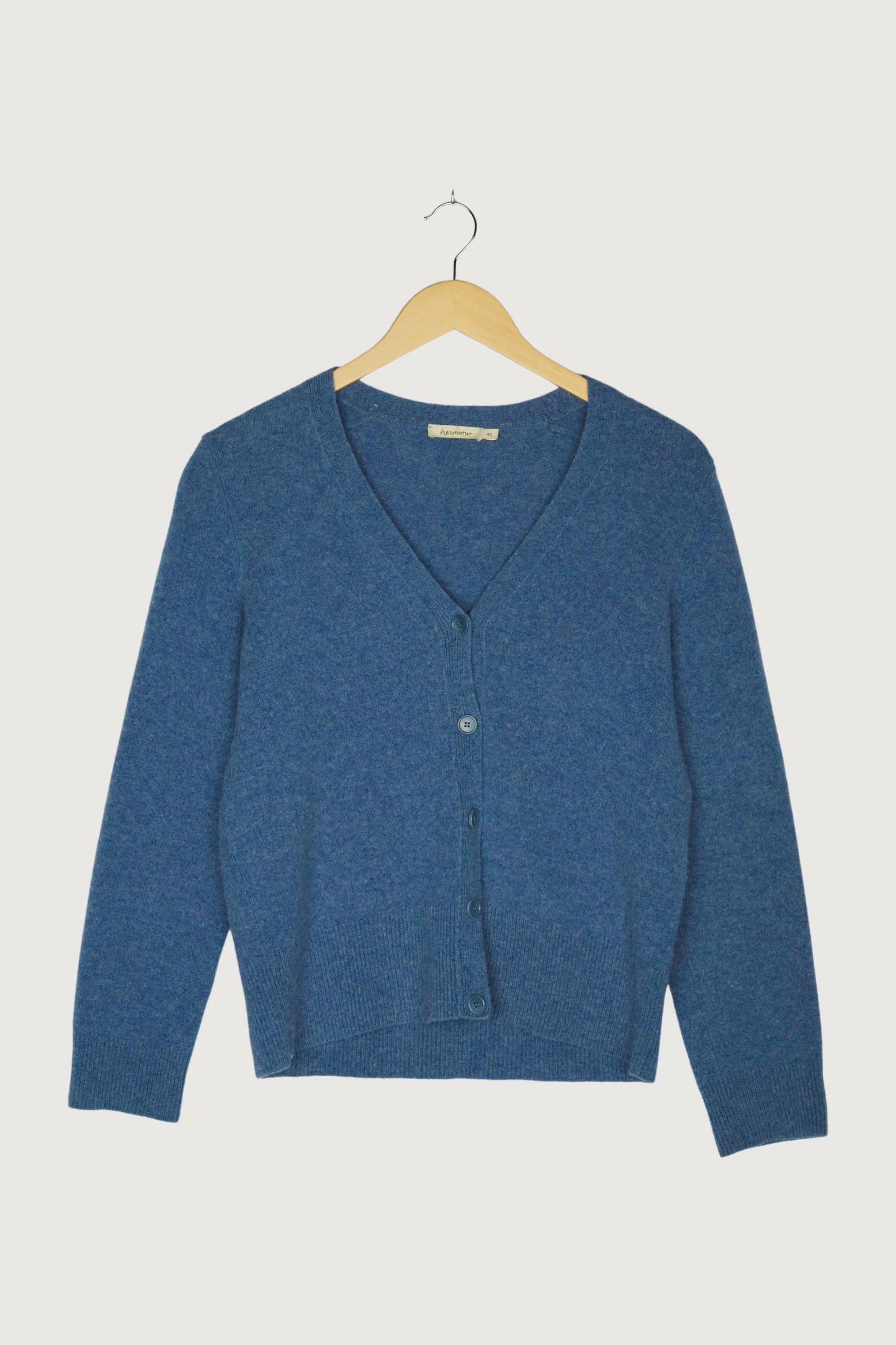 Secondhand Strickjacke aus reiner Lambswool - Image 10
