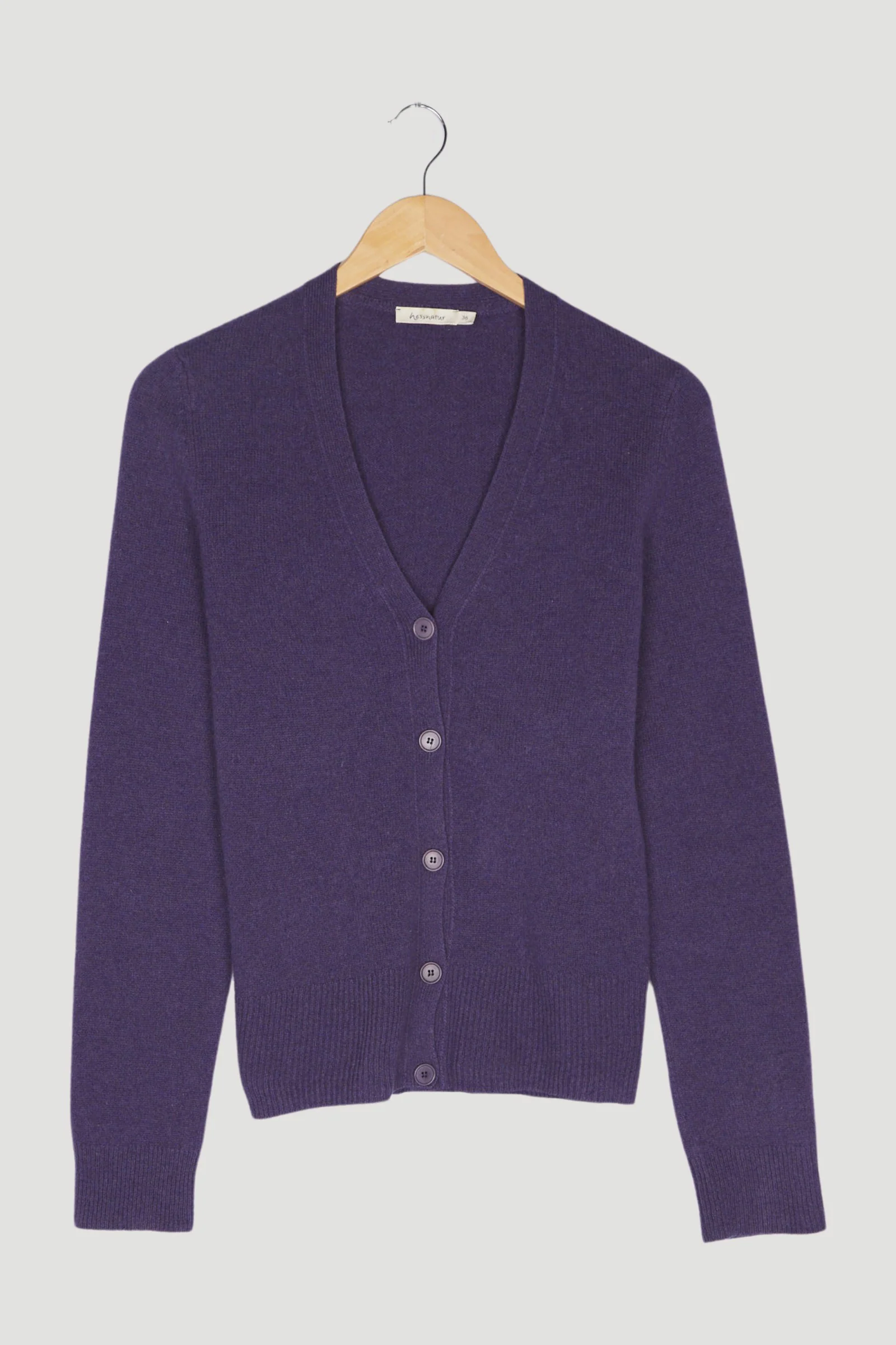 Secondhand Strickjacke aus reiner Lambswool - Image 4