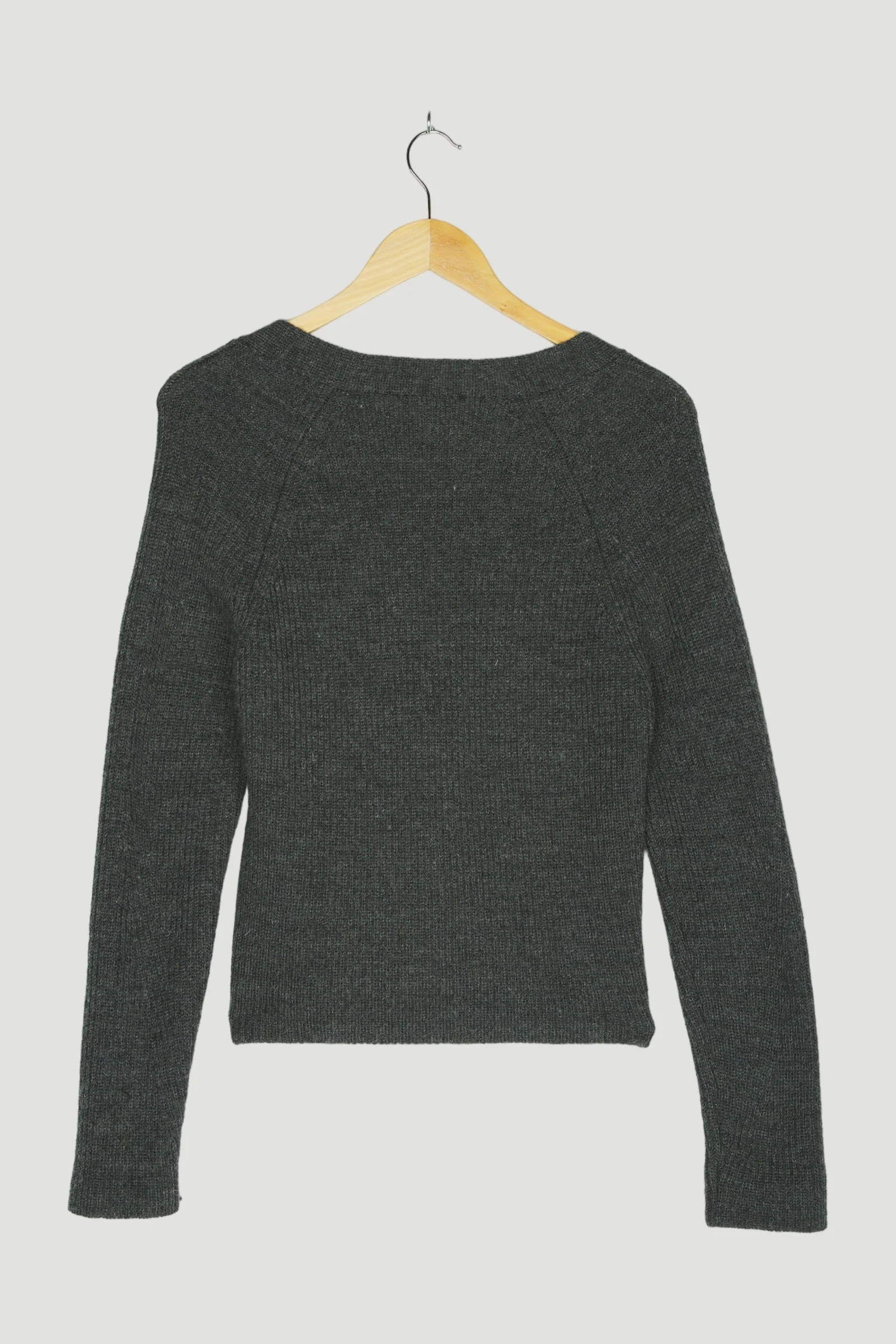 Secondhand Strickjacke aus reiner Schurwolle - Image 5