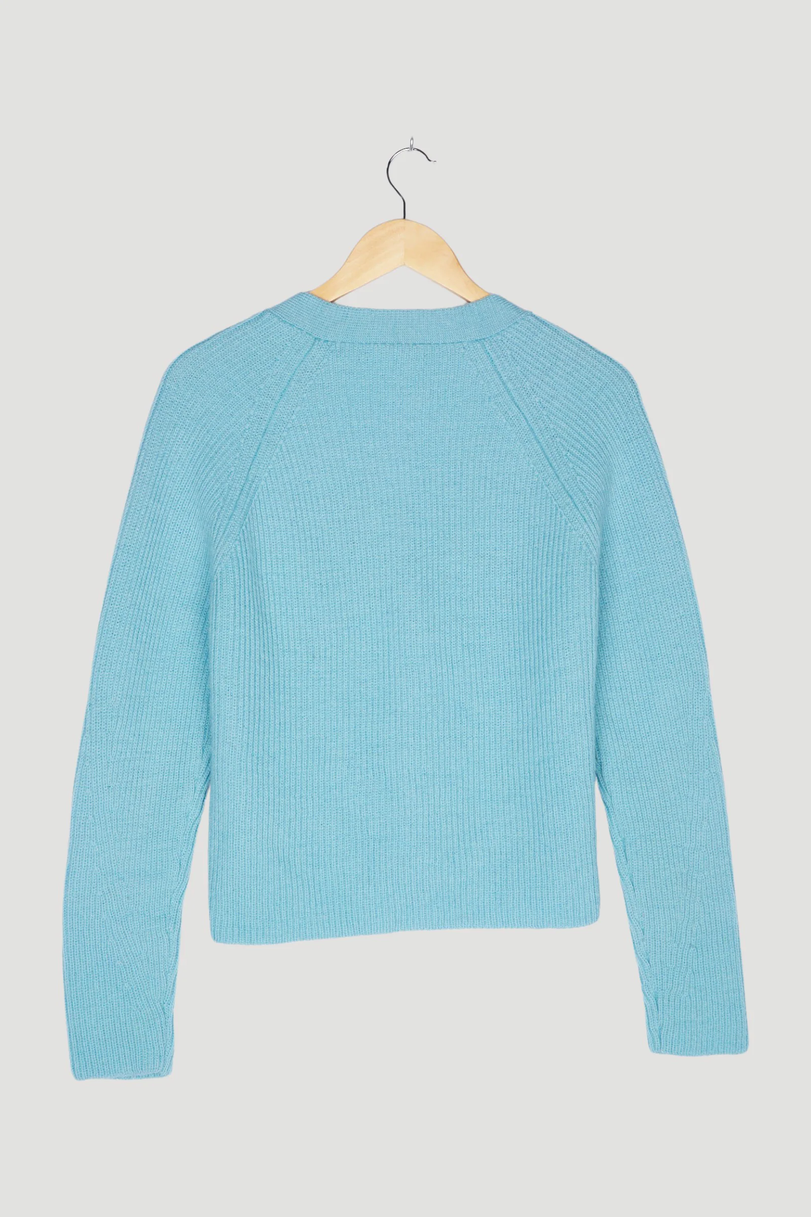 Secondhand Strickjacke aus reiner Schurwolle - Image 8