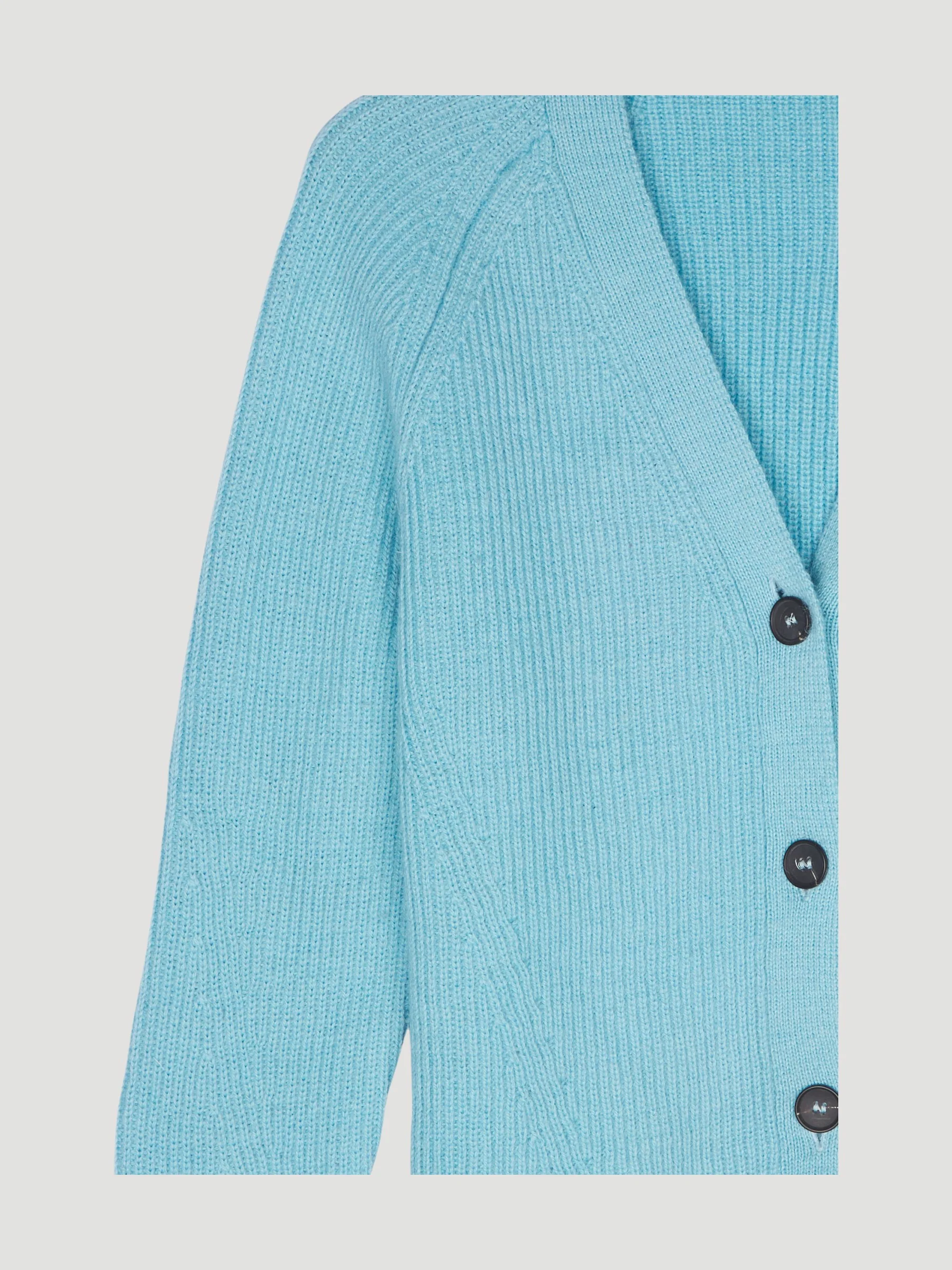 Secondhand Strickjacke aus reiner Schurwolle - Image 9