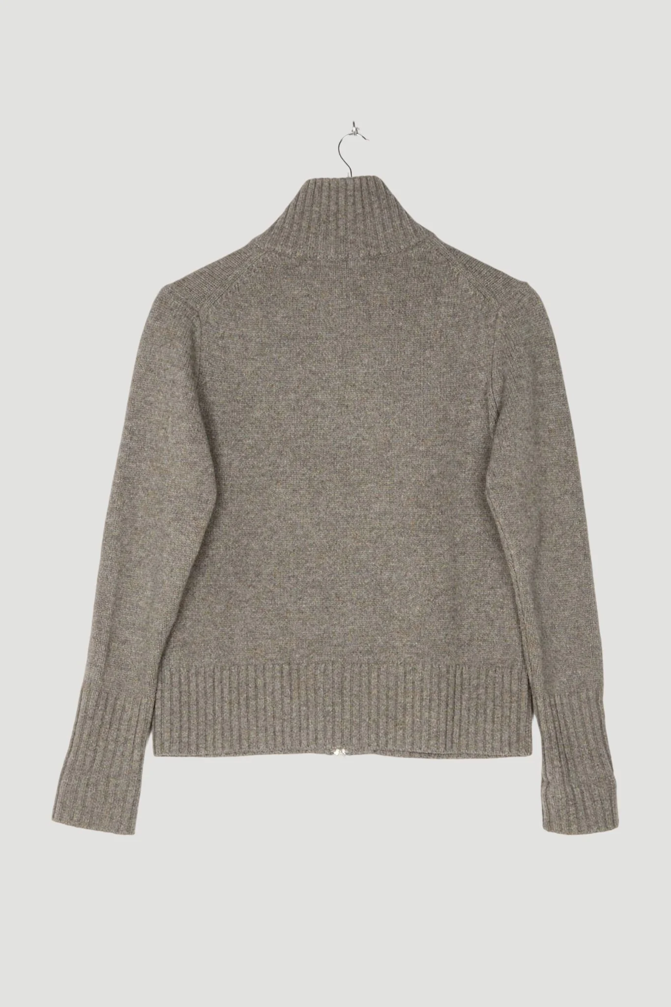 Secondhand Strickjacke aus Schur- und Yakwolle - Image 2